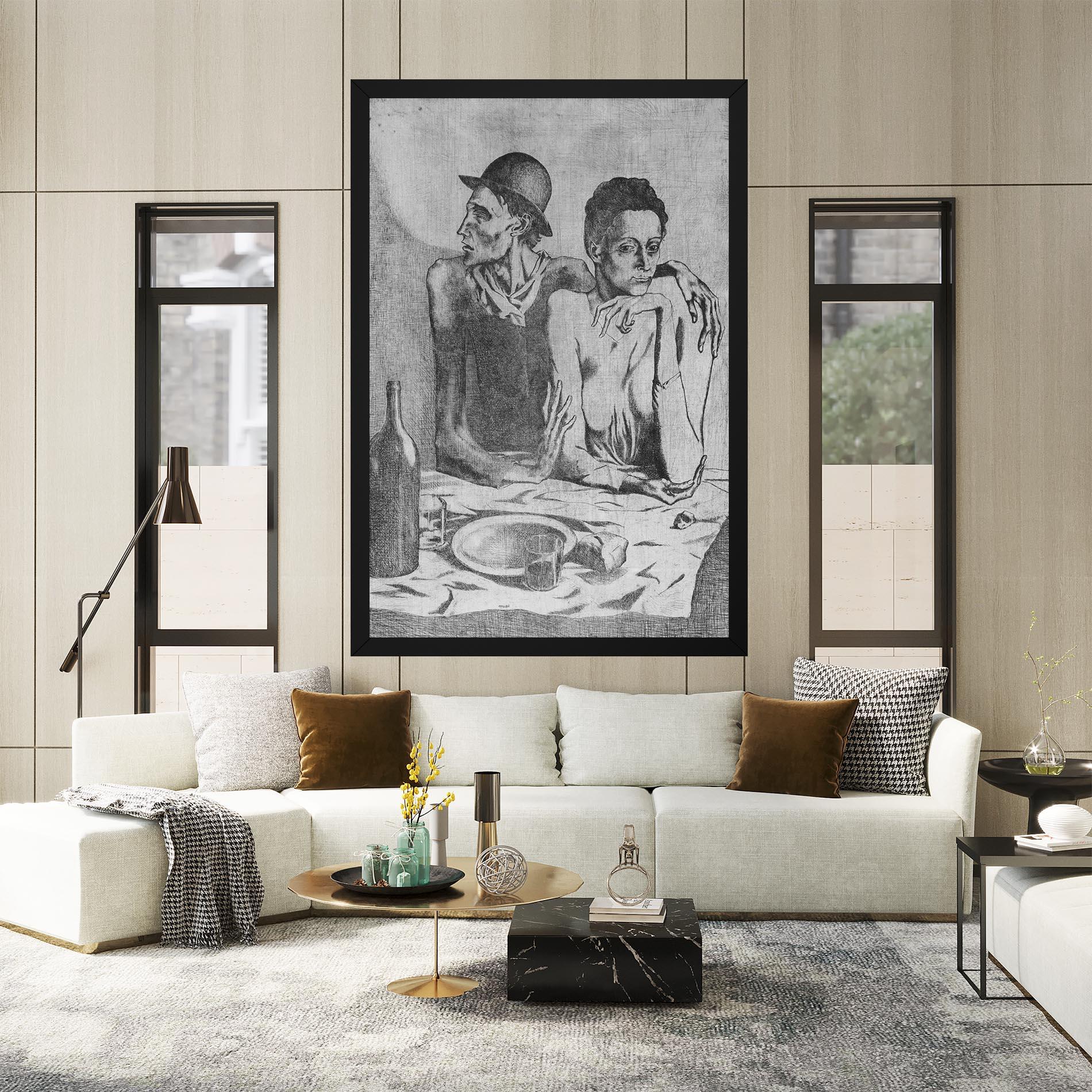 Vászonkép The Frugal Repast mockup 2