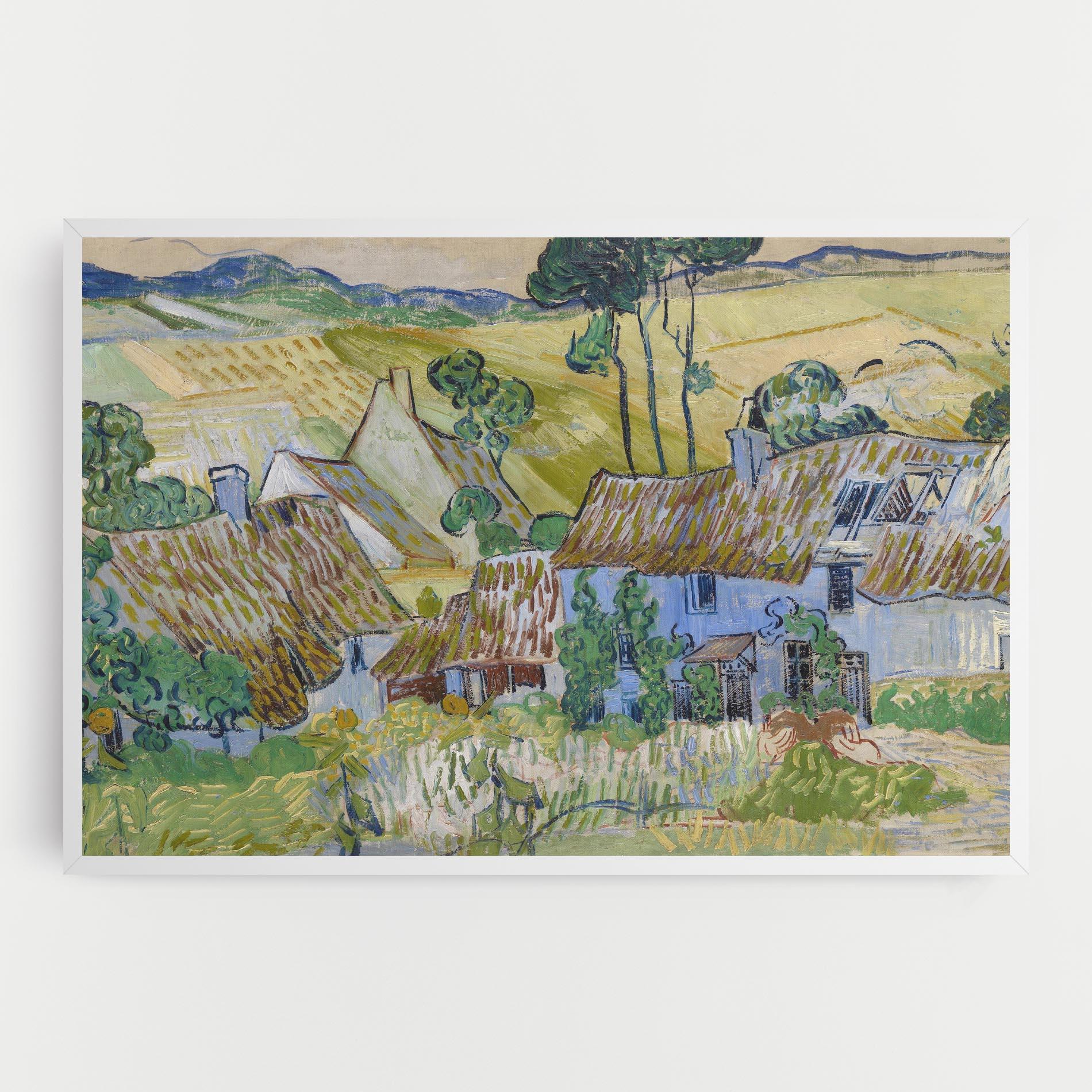 Vászonkép Farms Near Auvers mockup 0