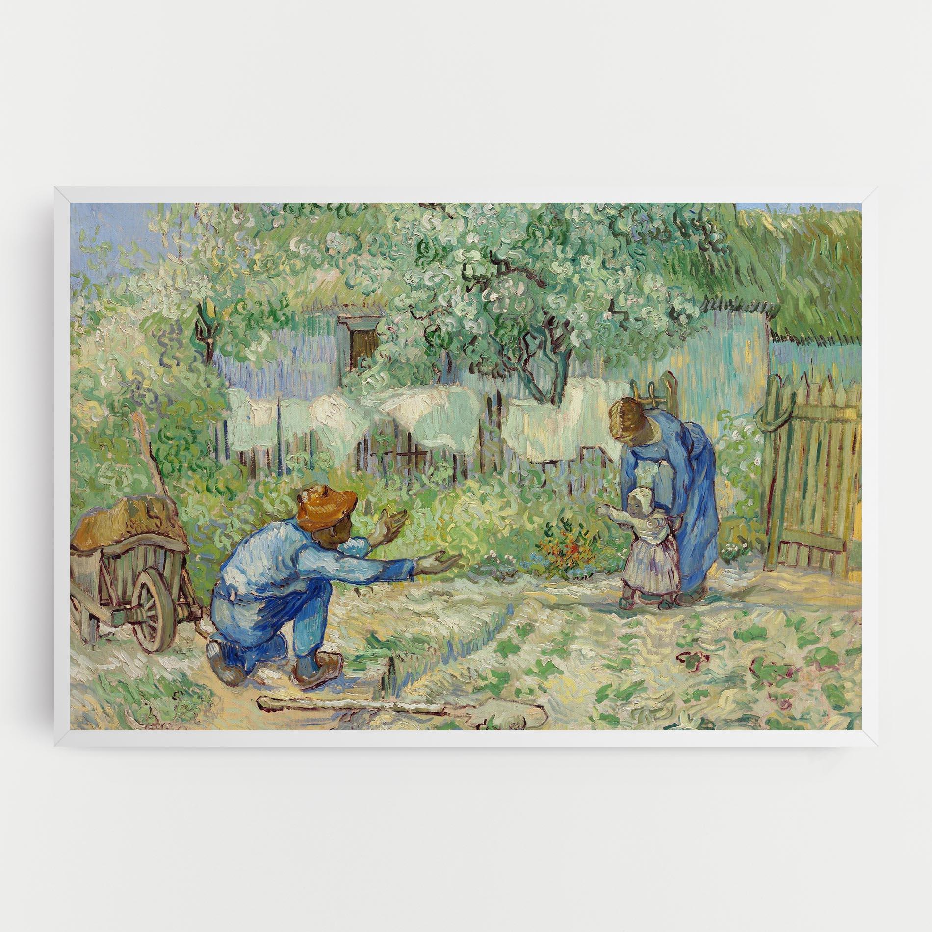 Vászonkép First Steps mockup 0