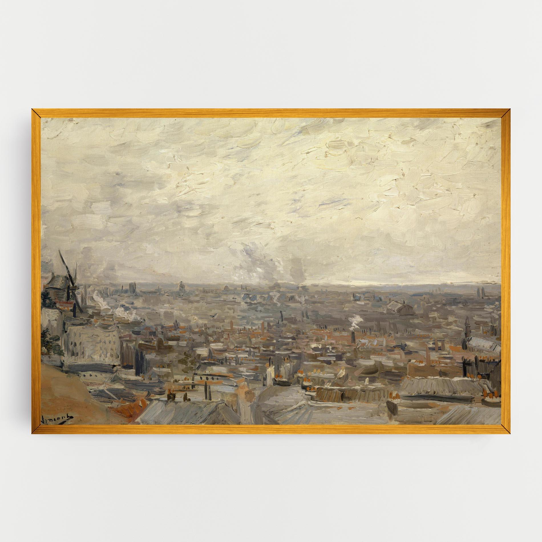 Vászonkép Desde Montmartre mockup 0
