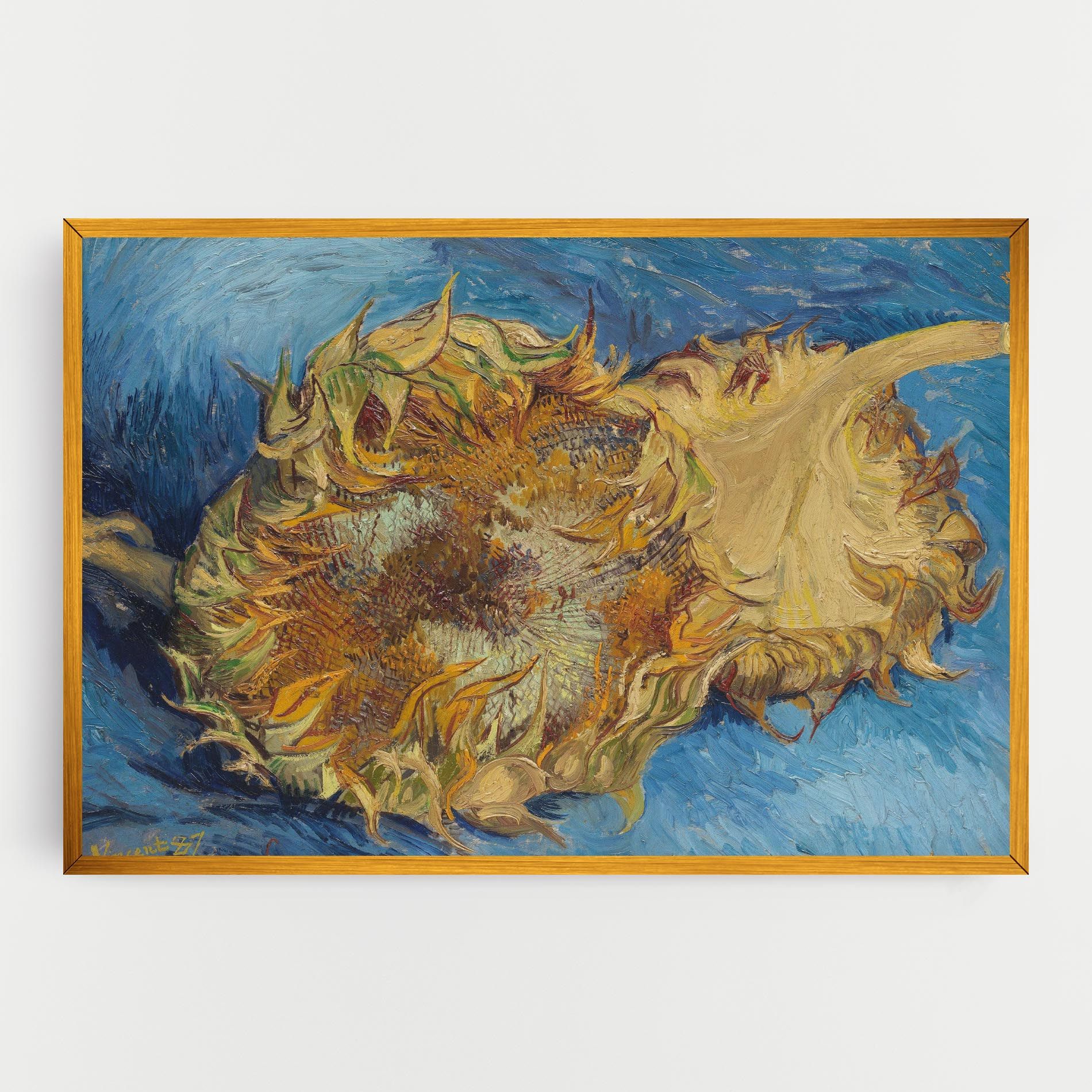 Sunflowers Van Gogh mockup 0