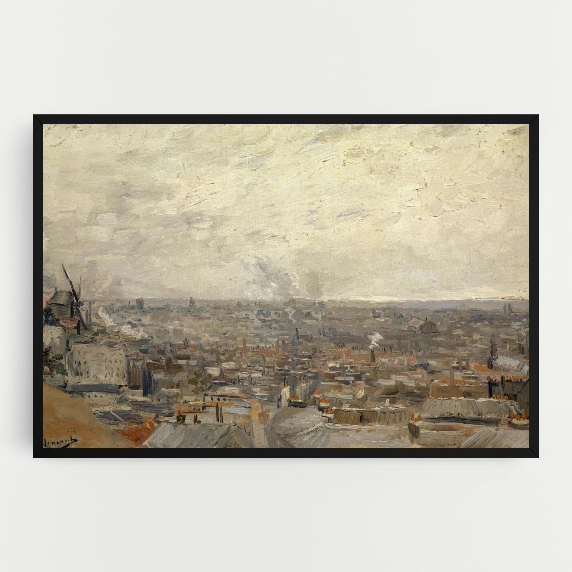 Vászonkép Desde Montmartre mockup 0