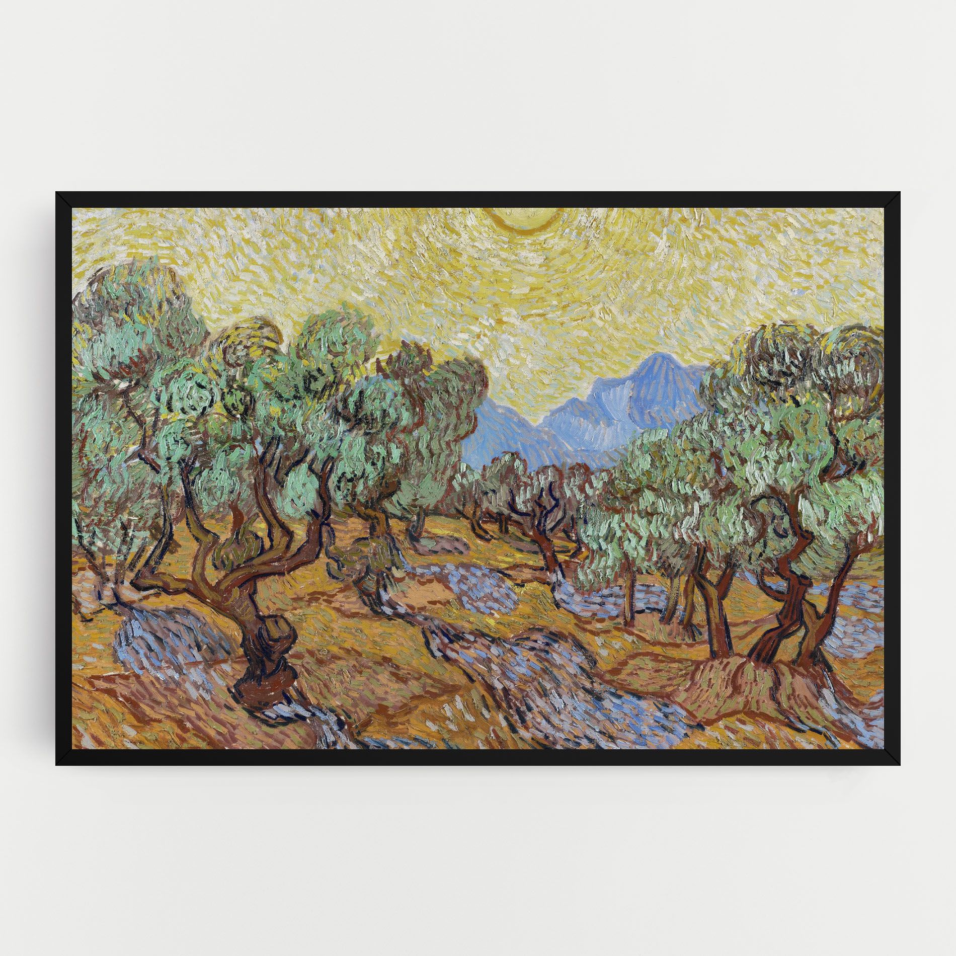 Gogh Olive Trees mockup 0