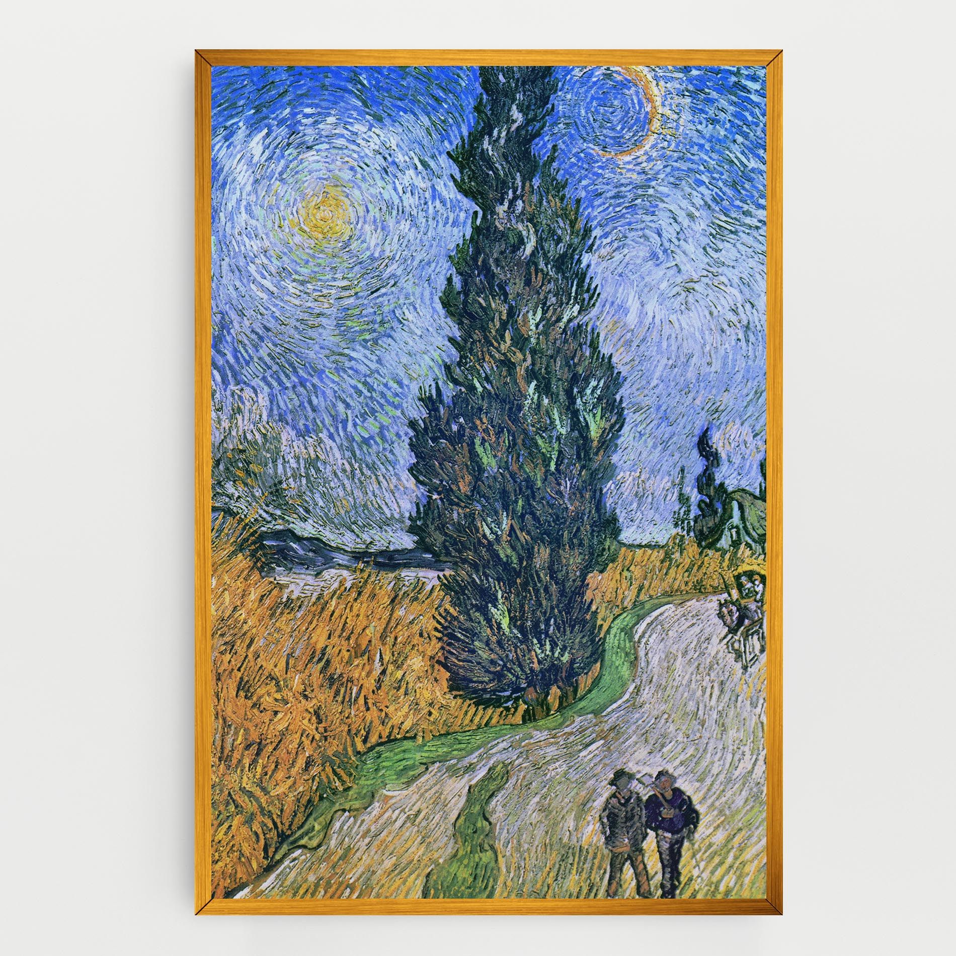 Road With Cypress mockup 0