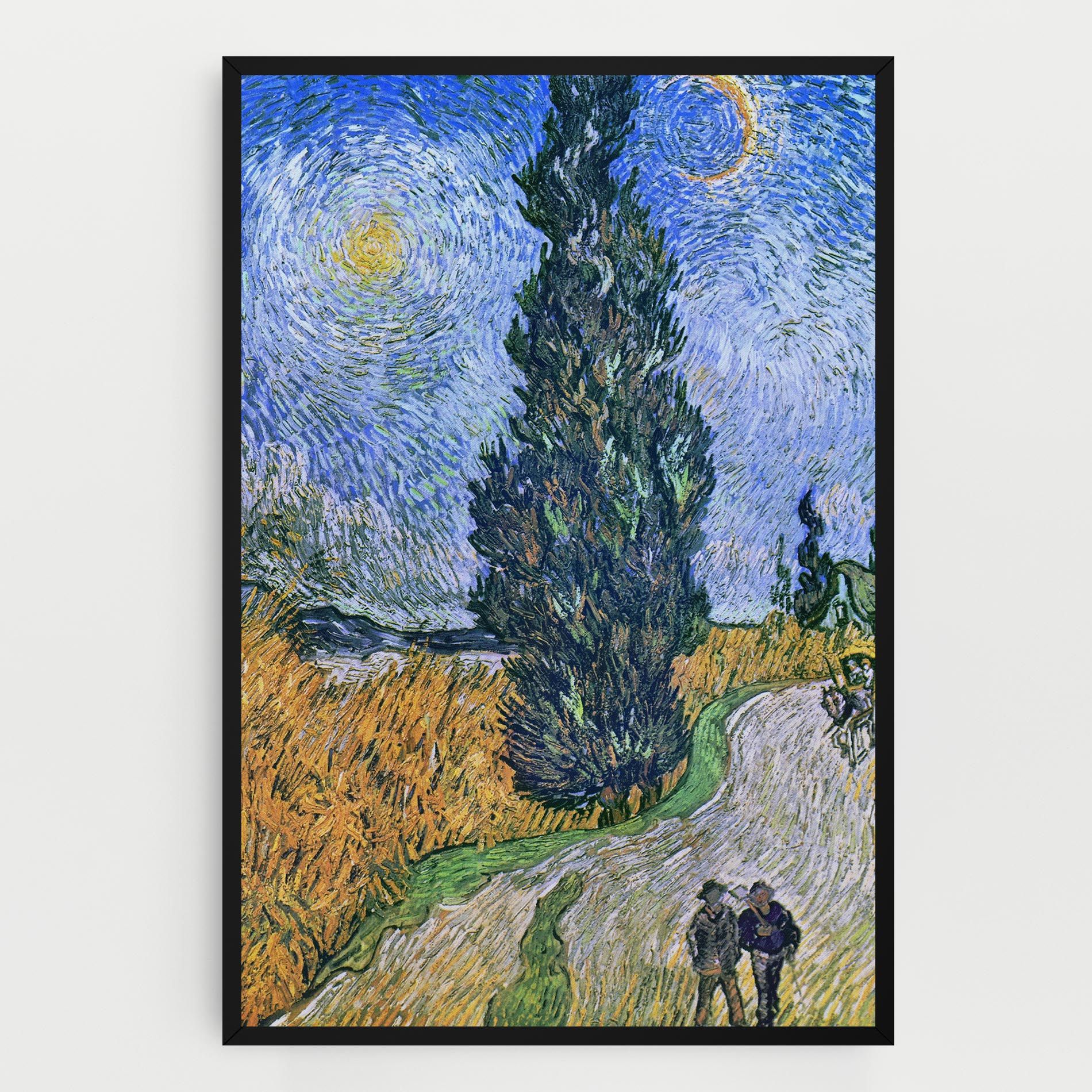 Road With Cypress mockup 0