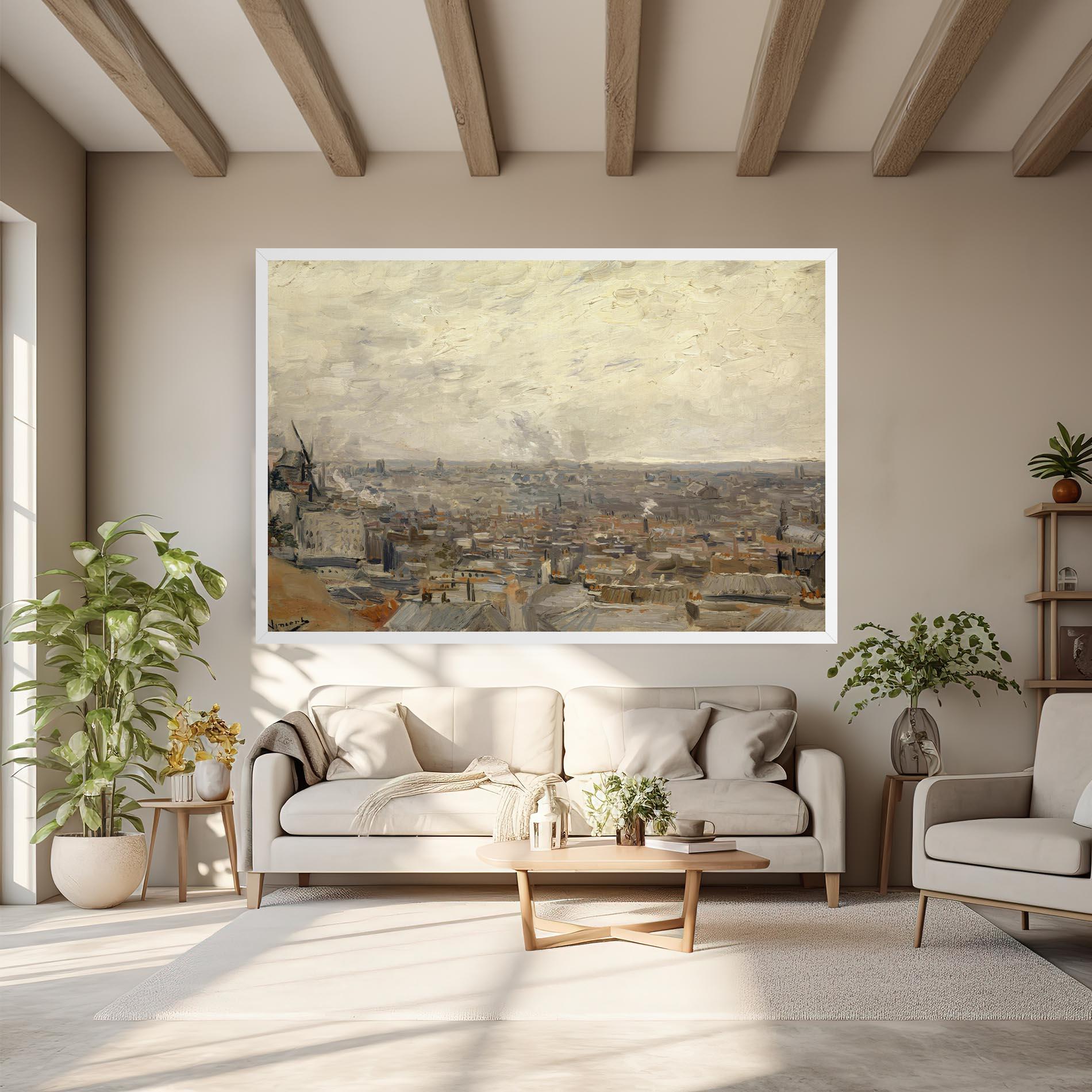 Vászonkép Desde Montmartre mockup 6