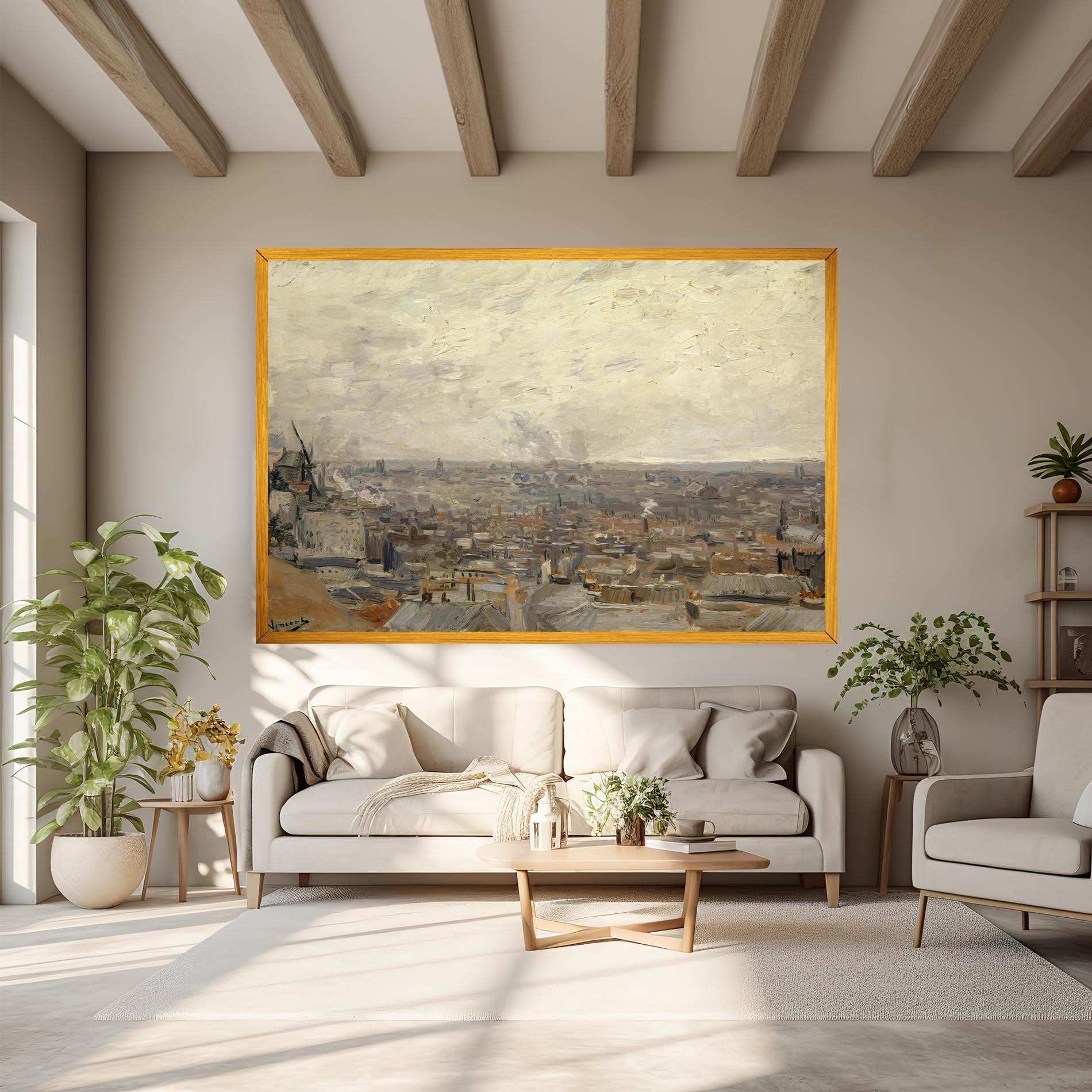 Vászonkép Desde Montmartre mockup 6