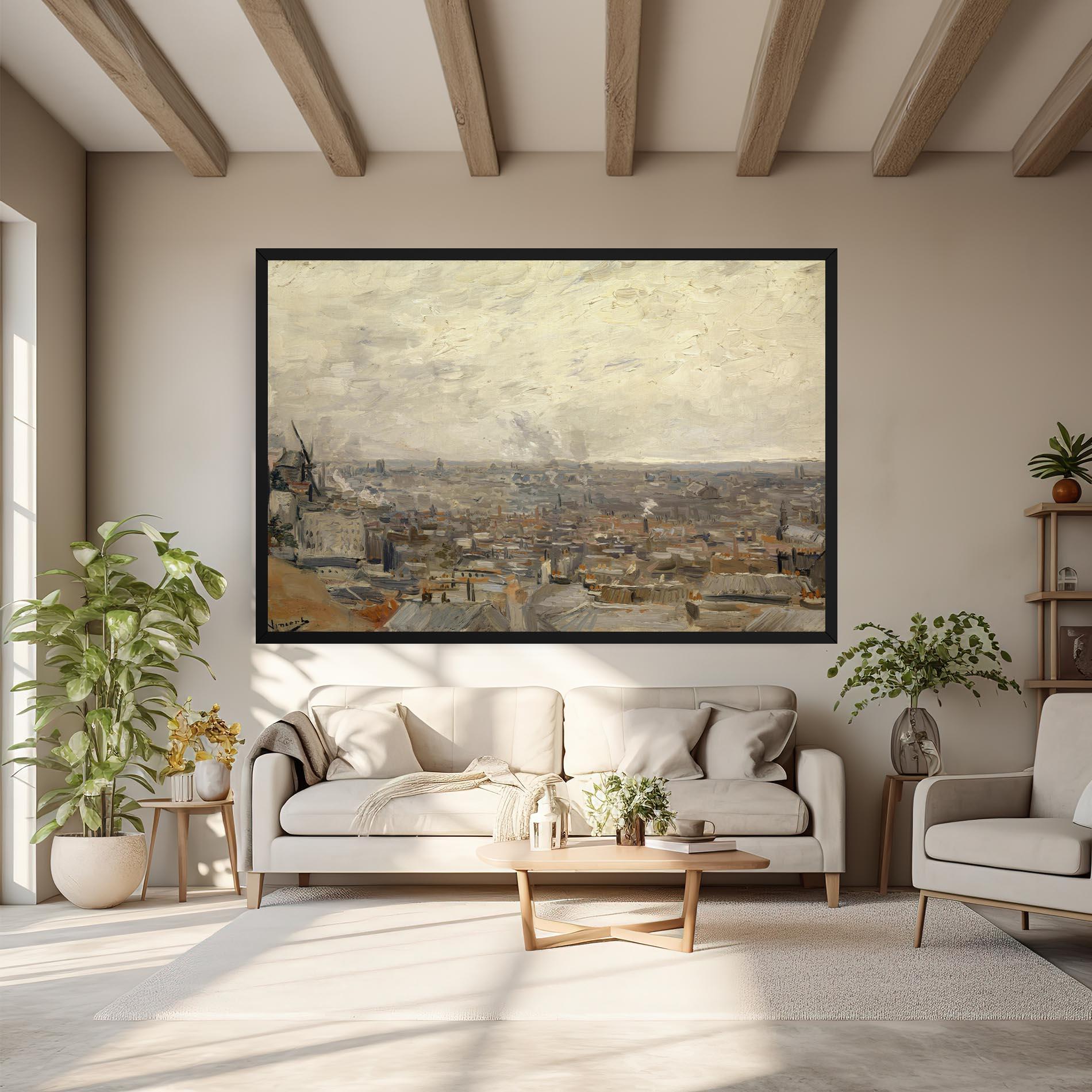 Vászonkép Desde Montmartre mockup 6
