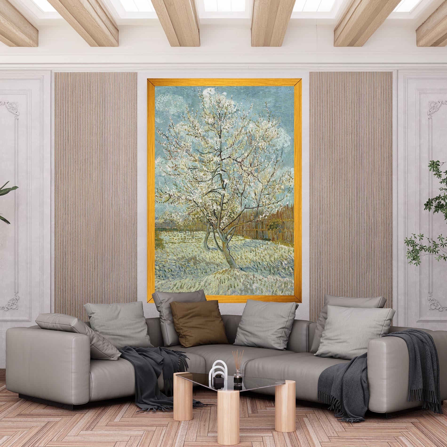 Vászonkép De Roze Perzikboom mockup 6