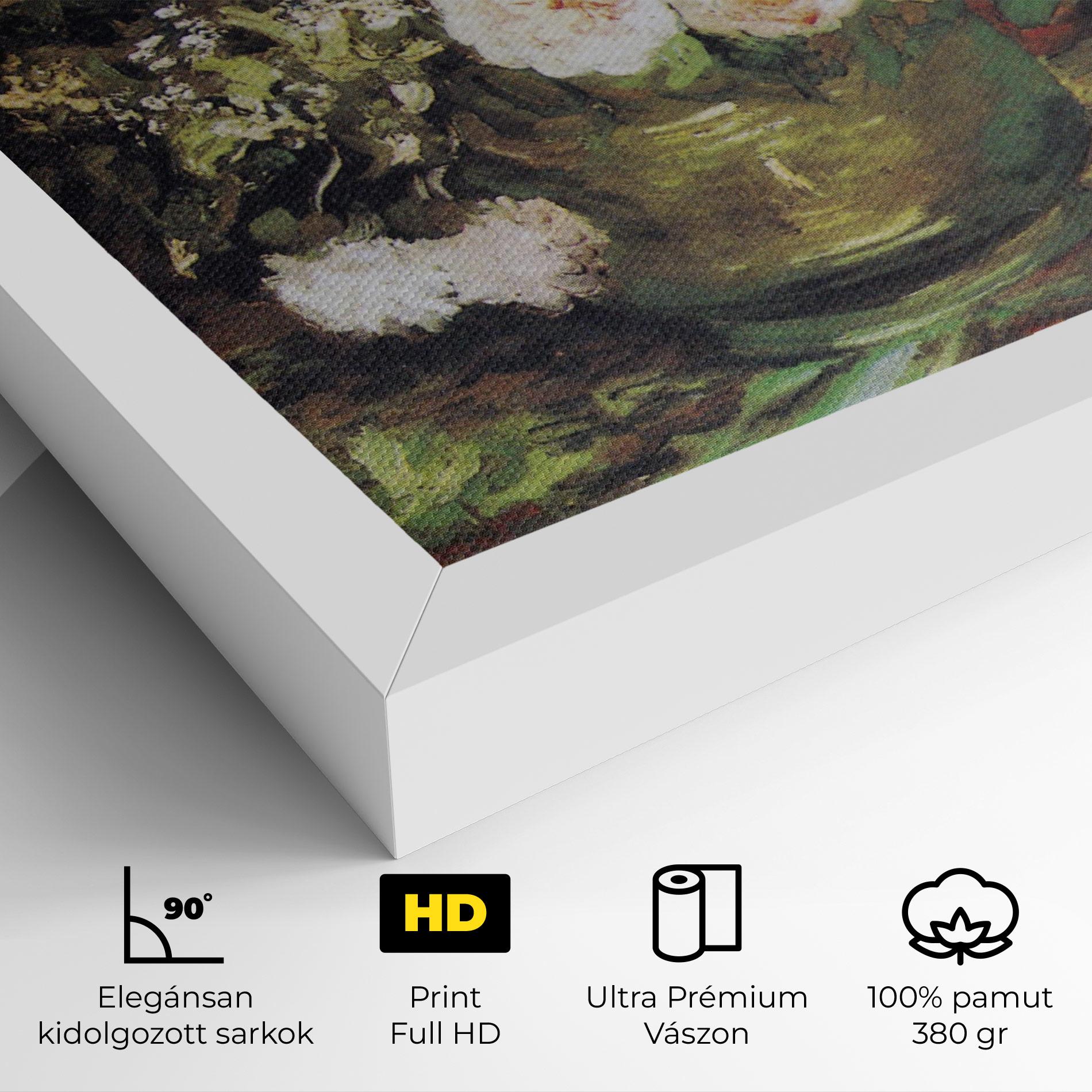 Vászonkép Bowl With Sunflowers mockup 4