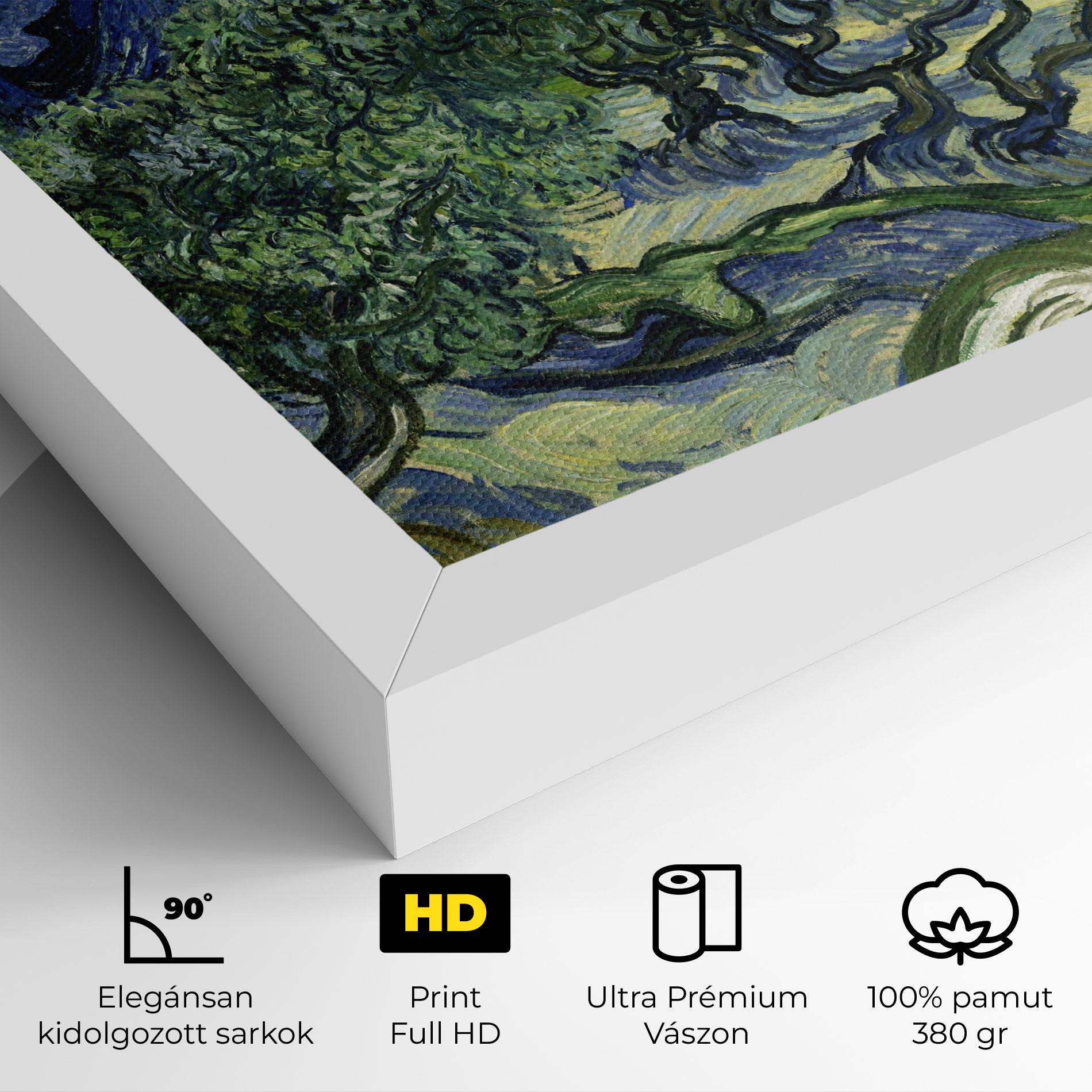 Vászonkép Olive Trees Alpilles mockup 4