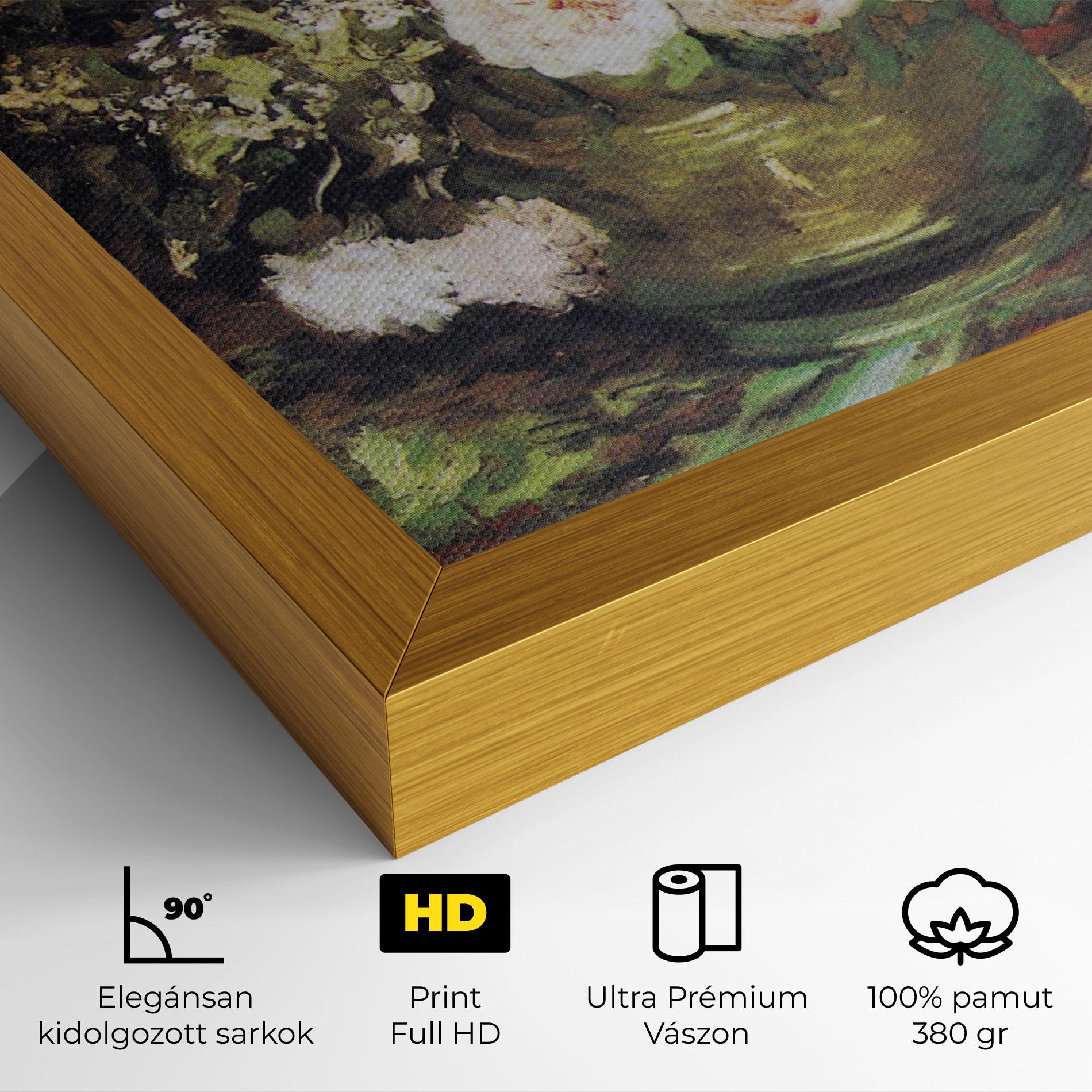 Vászonkép Bowl With Sunflowers mockup 4