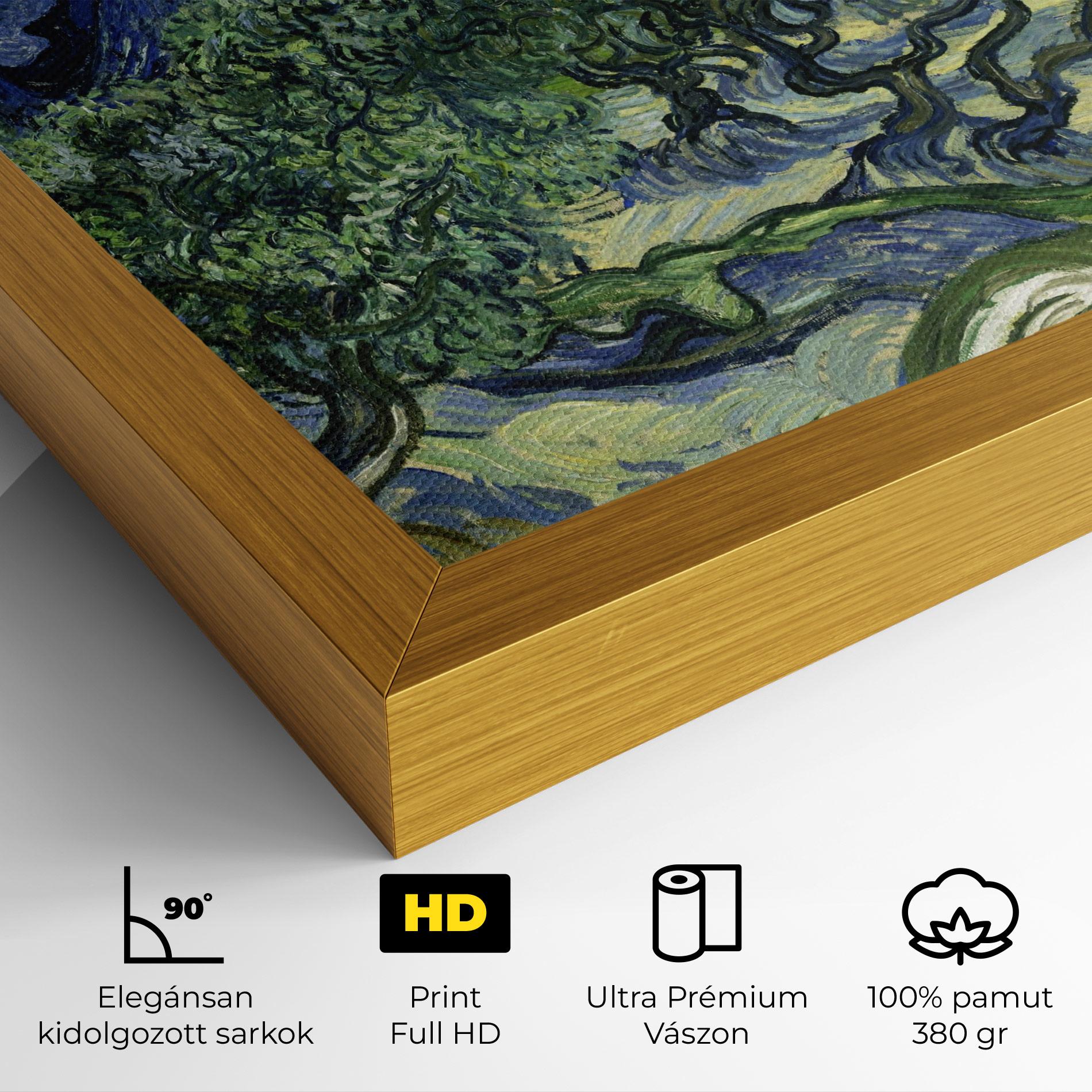 Vászonkép Olive Trees Alpilles mockup 4