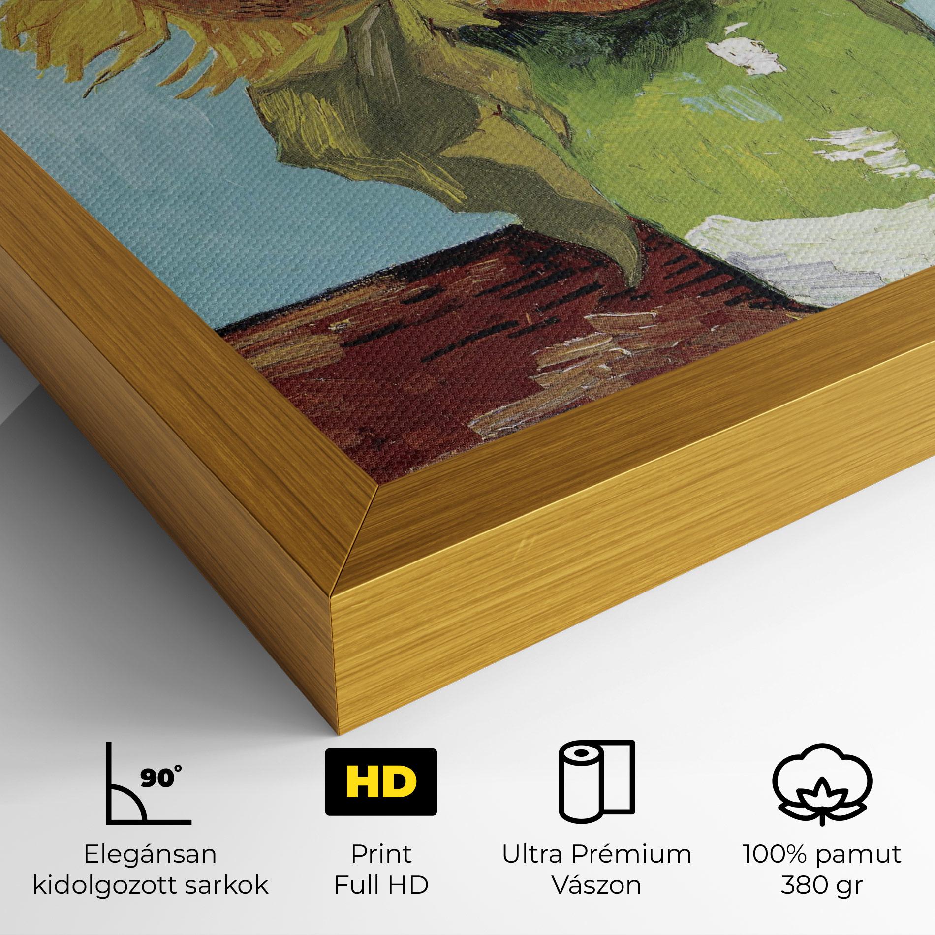 Vászonkép Three Sunflowers mockup 4