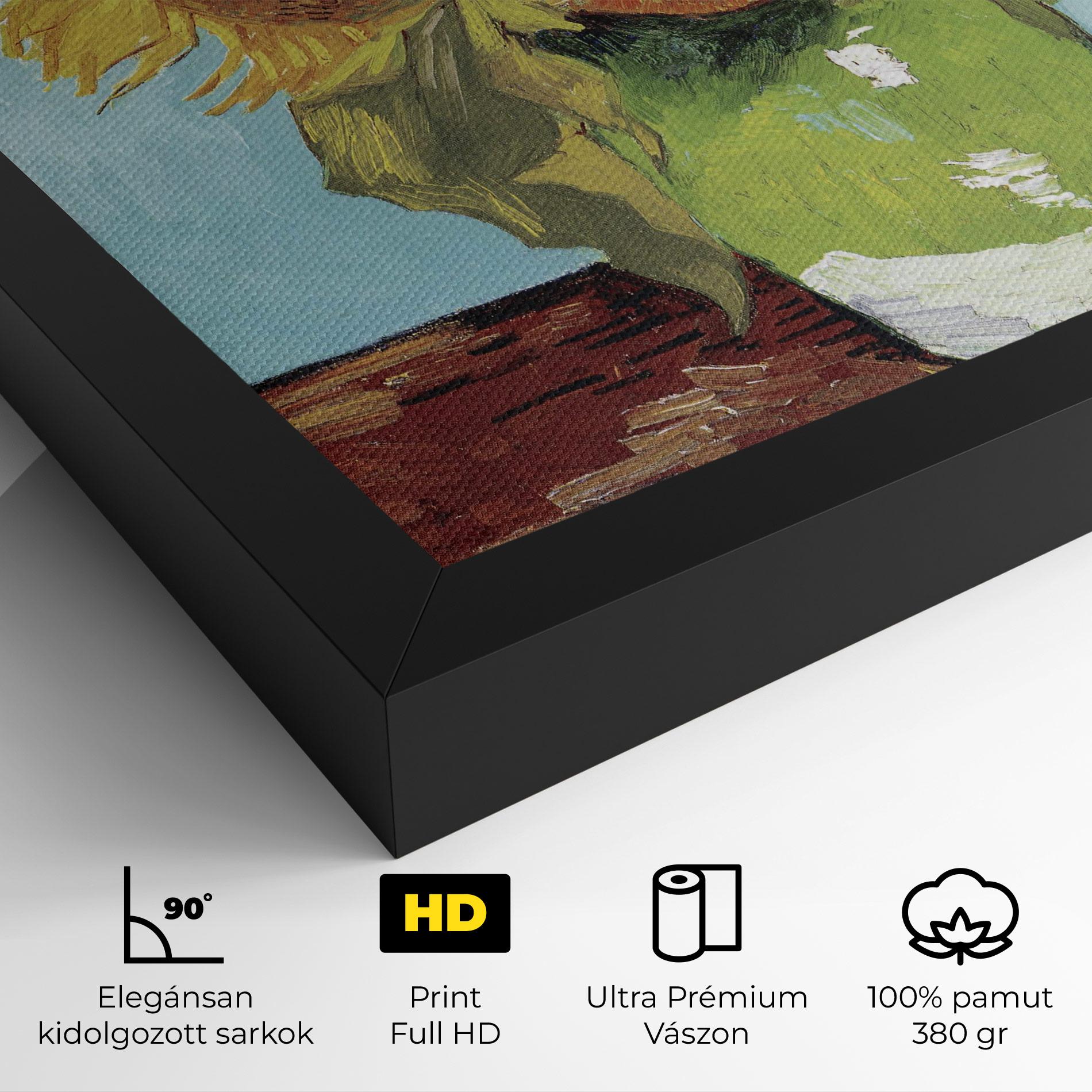 Vászonkép Three Sunflowers mockup 4