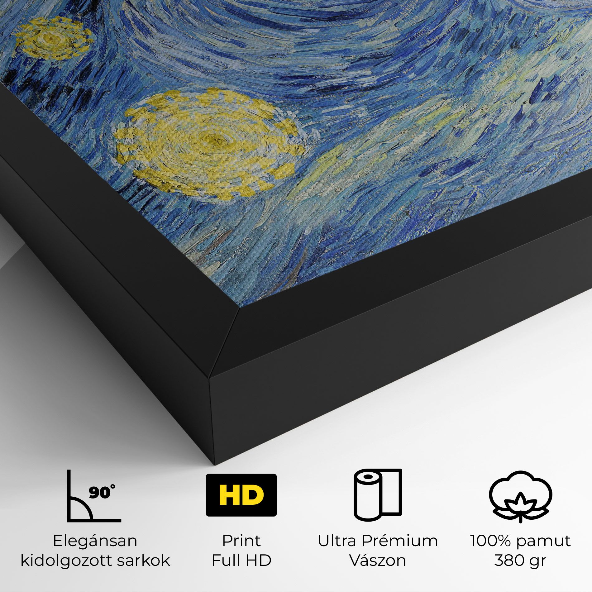 Van Gogh Starry Night mockup 4