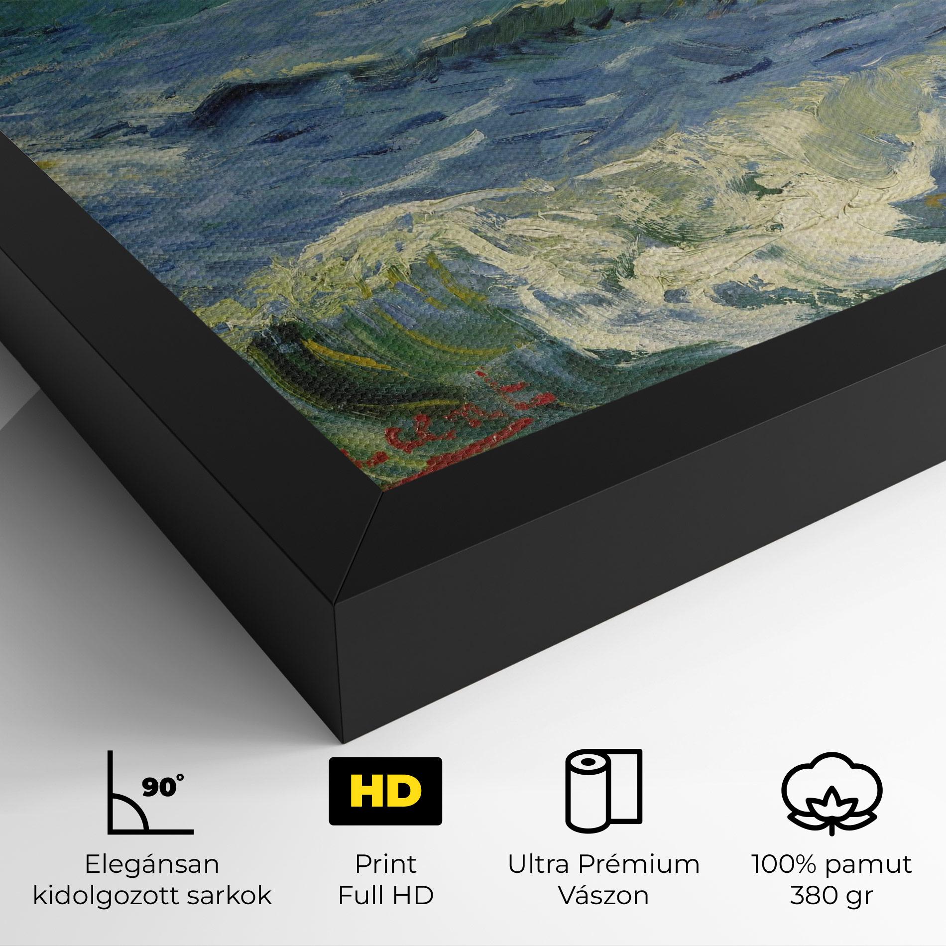 Vászonkép Zeegezicht Saintes Maries mockup 4