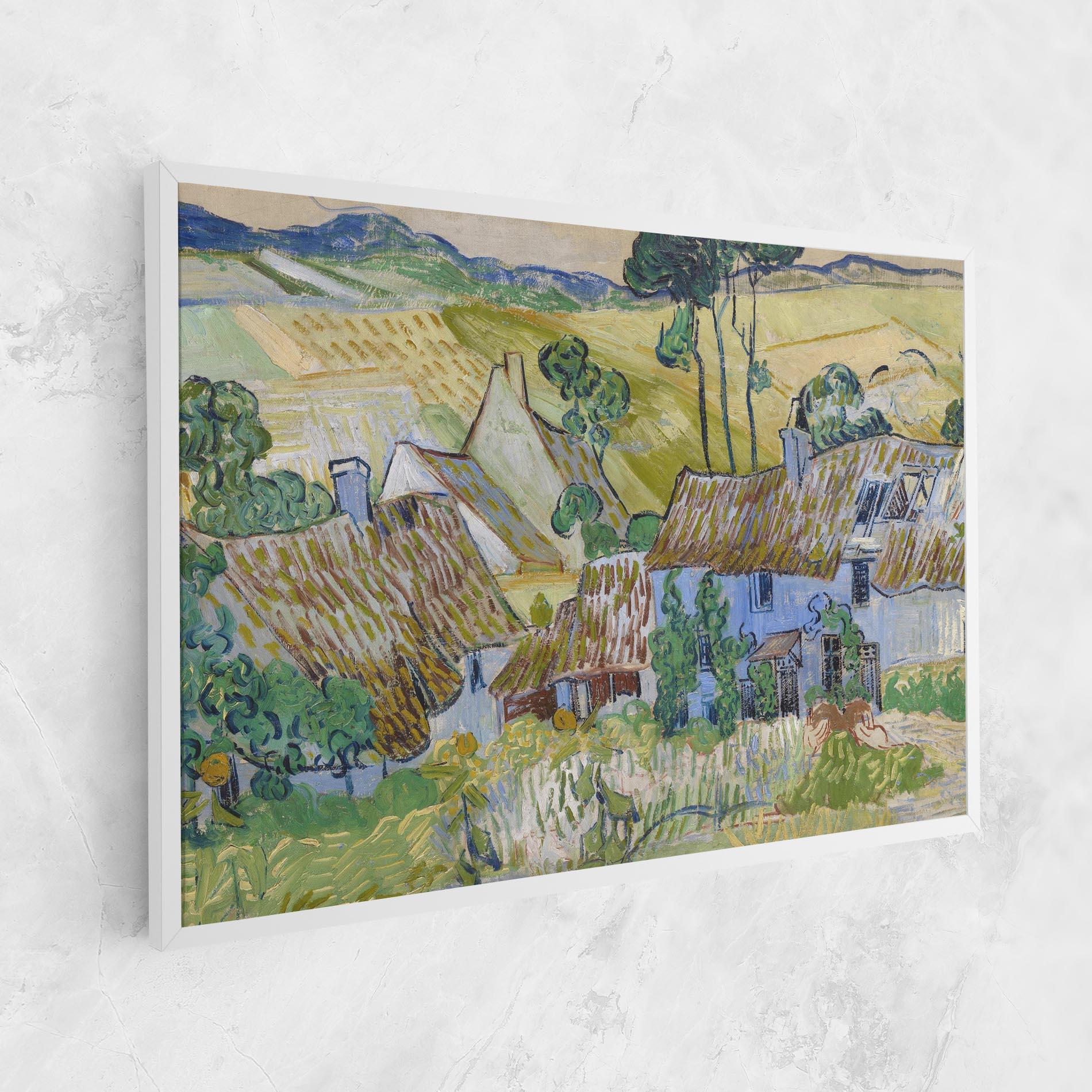 Vászonkép Farms Near Auvers mockup 1