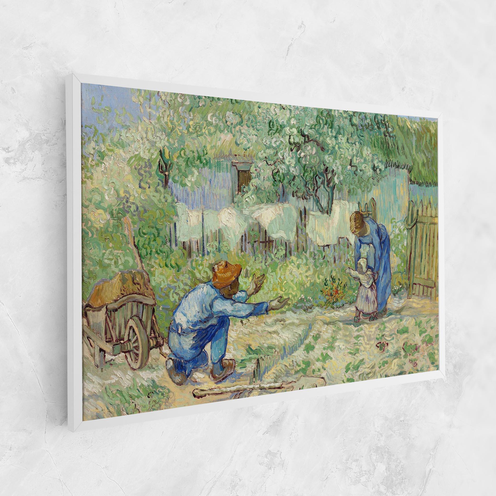 Vászonkép First Steps mockup 1