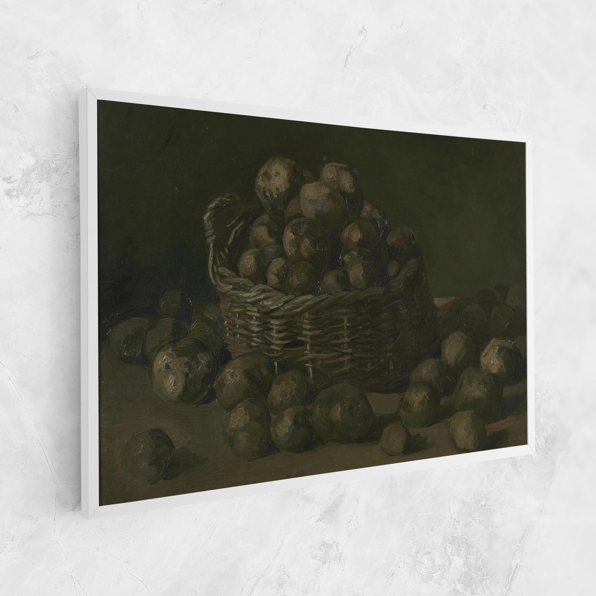 Vászonkép Mand Met Aardappels mockup 1