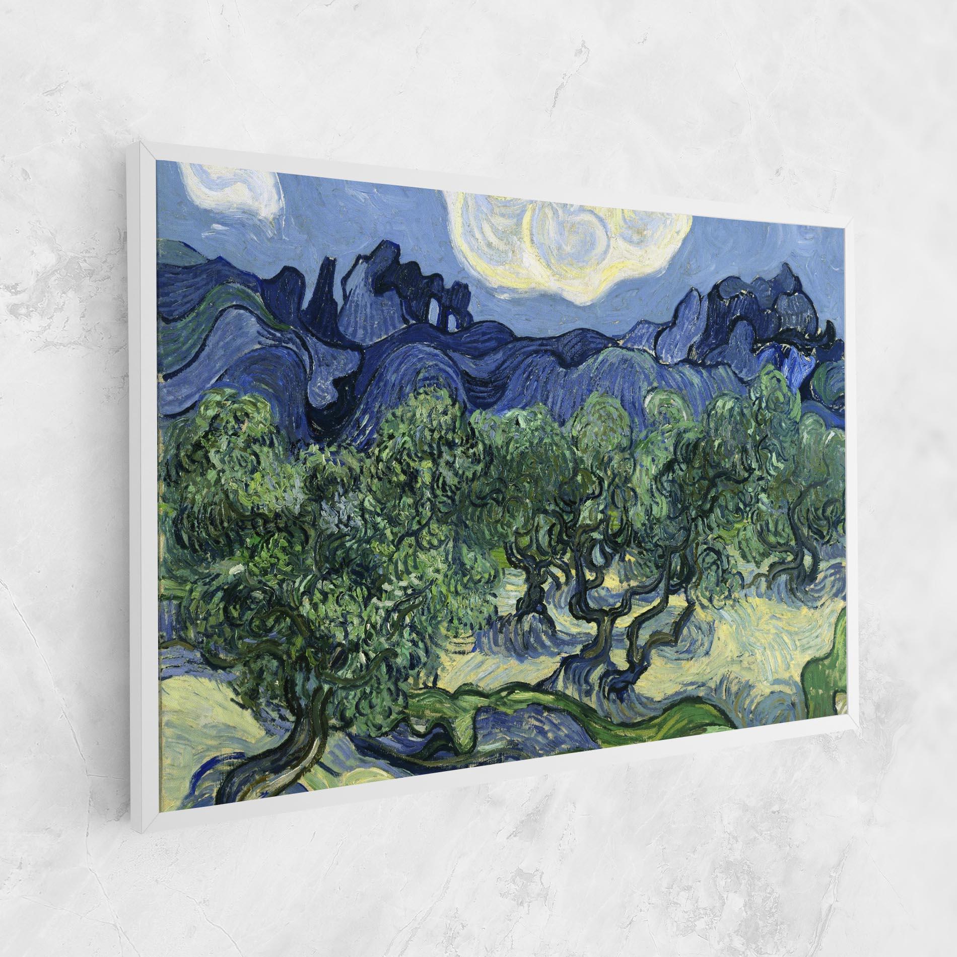 Vászonkép Olive Trees Alpilles mockup 1