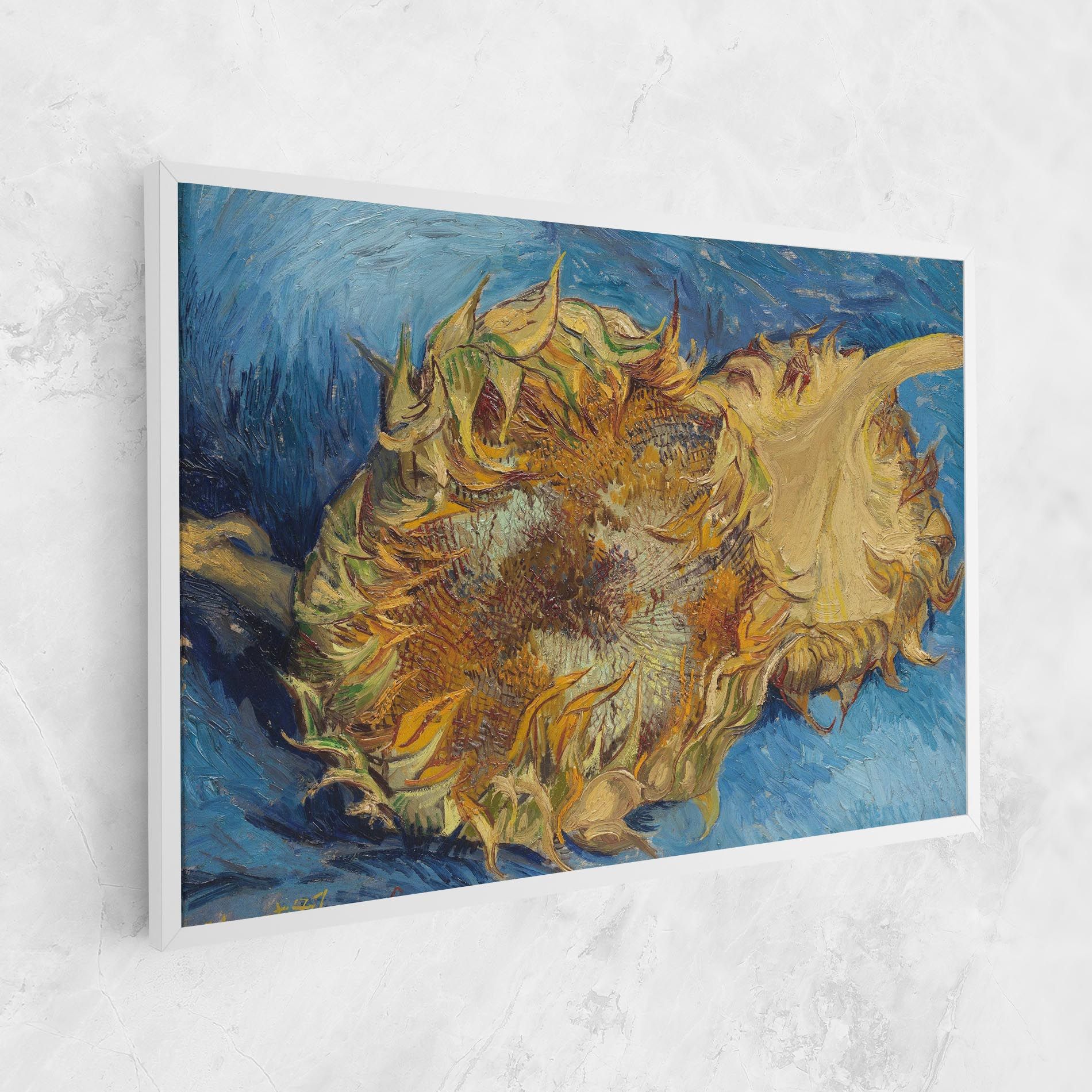 Sunflowers Van Gogh mockup 1