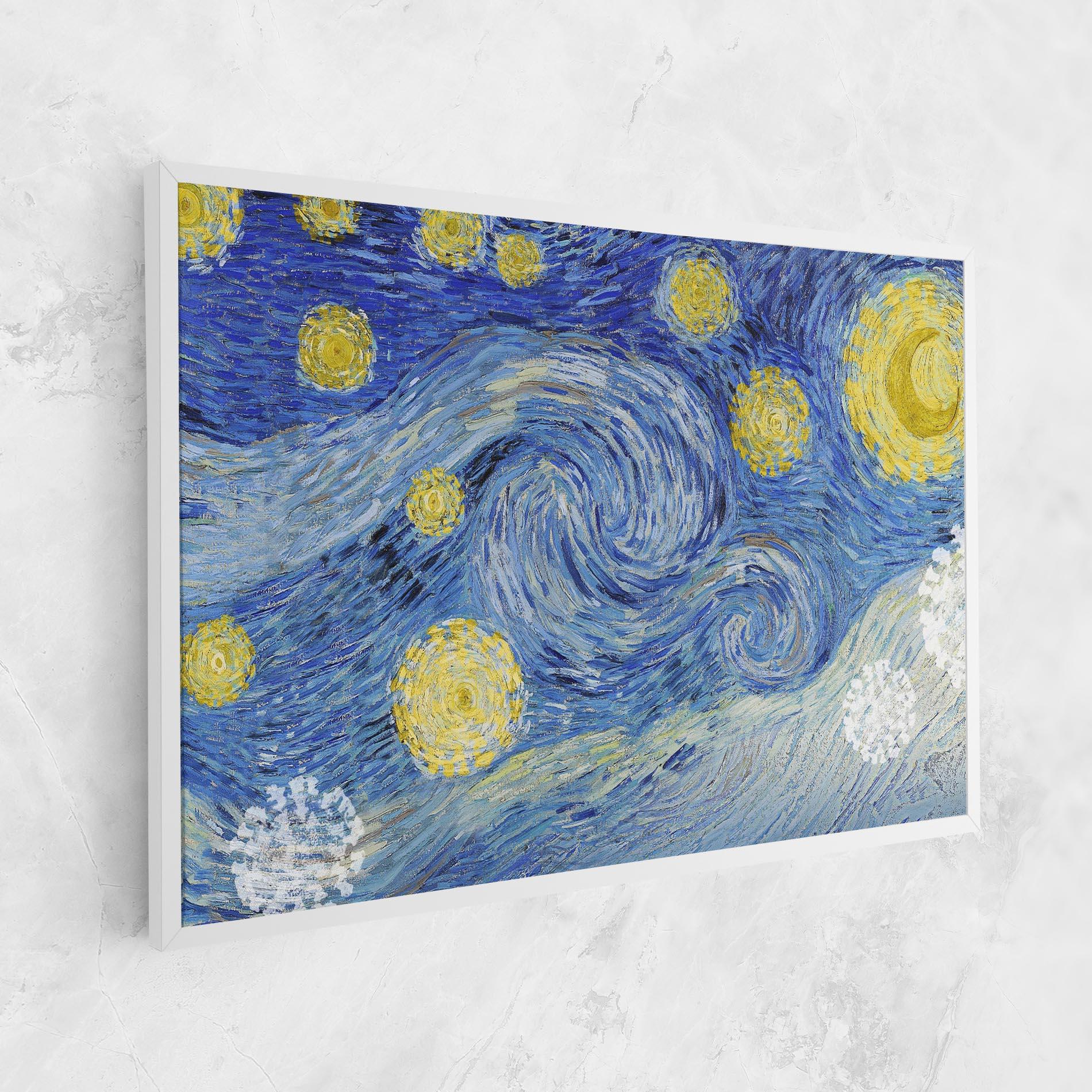 Vászonkép Van Gogh Starry Night mockup 1