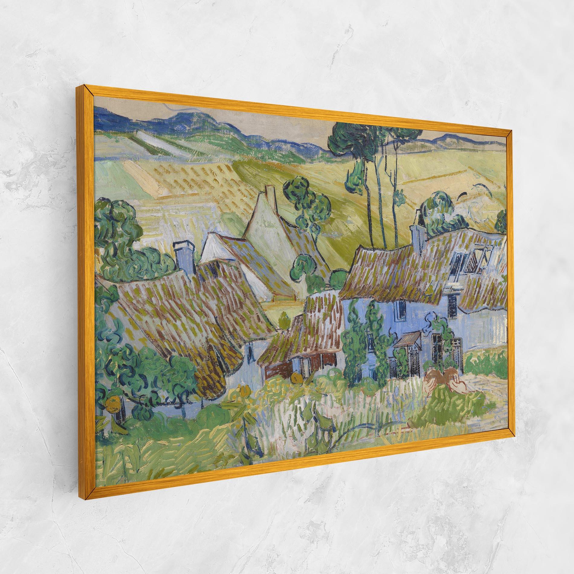 Vászonkép Farms Near Auvers mockup 1