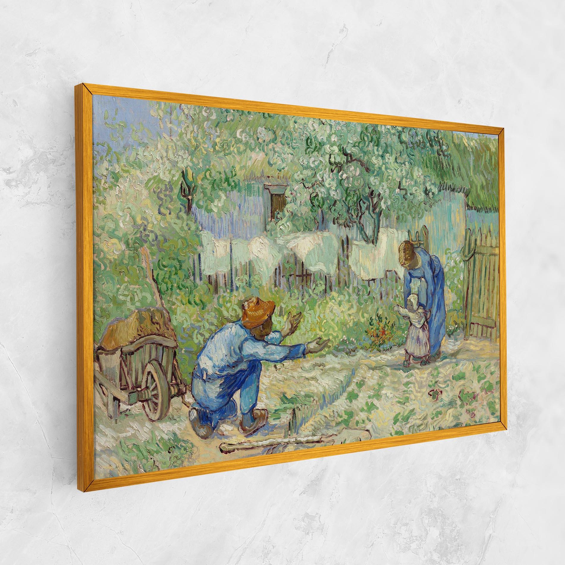 Vászonkép First Steps mockup 1