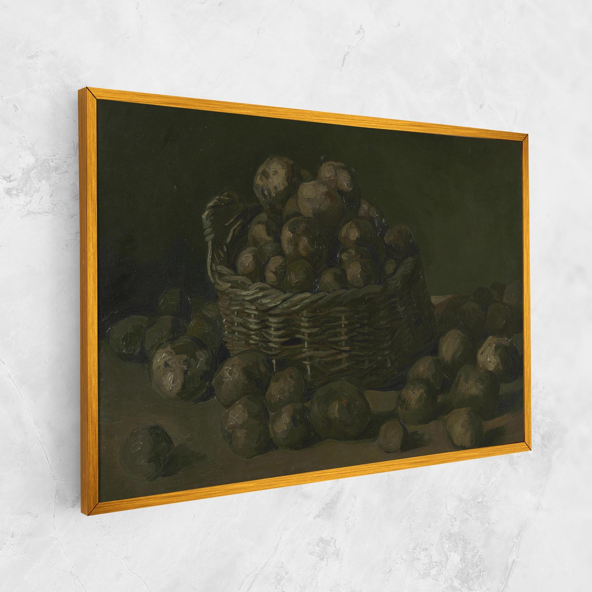 Vászonkép Mand Met Aardappels mockup 1