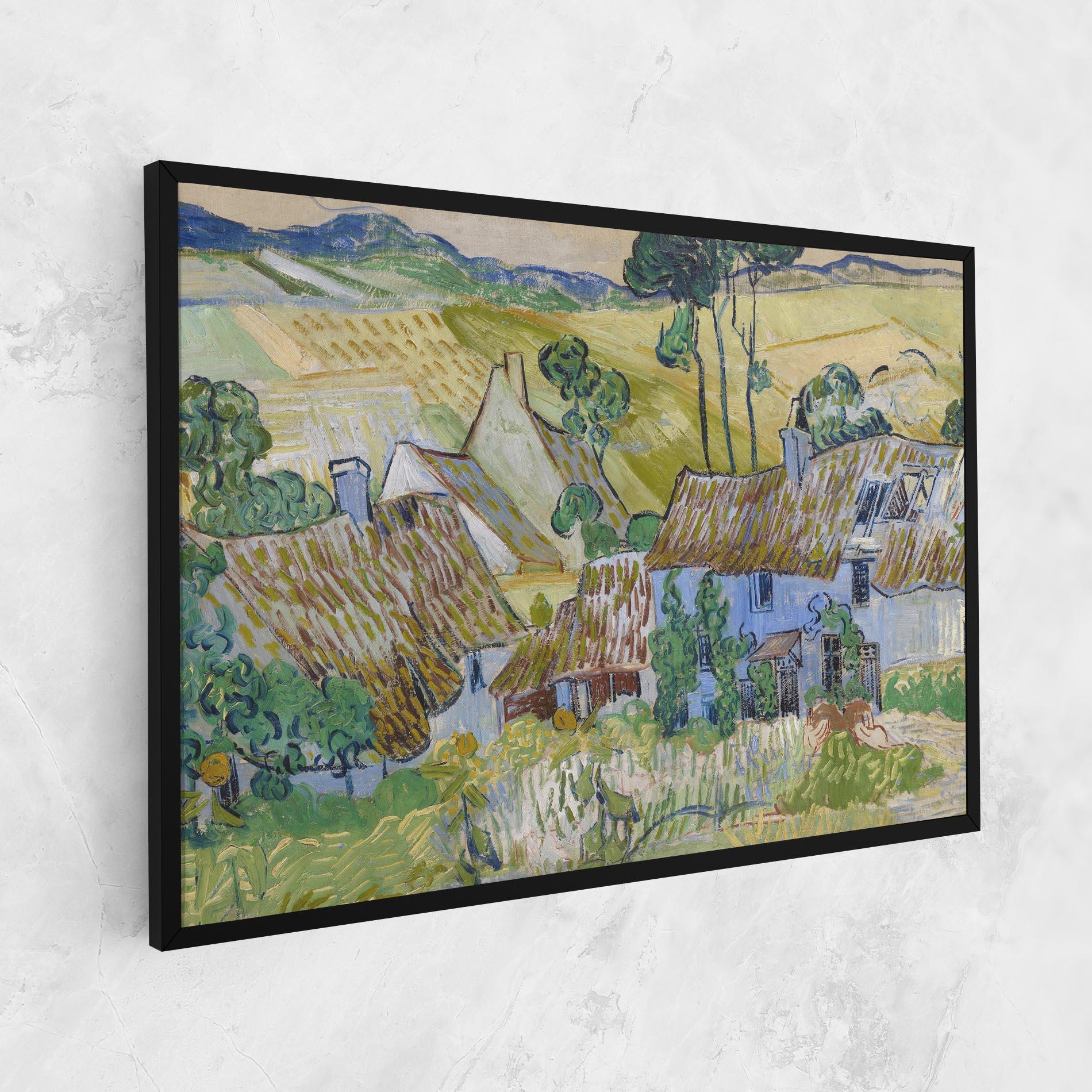 Vászonkép Farms Near Auvers mockup 1