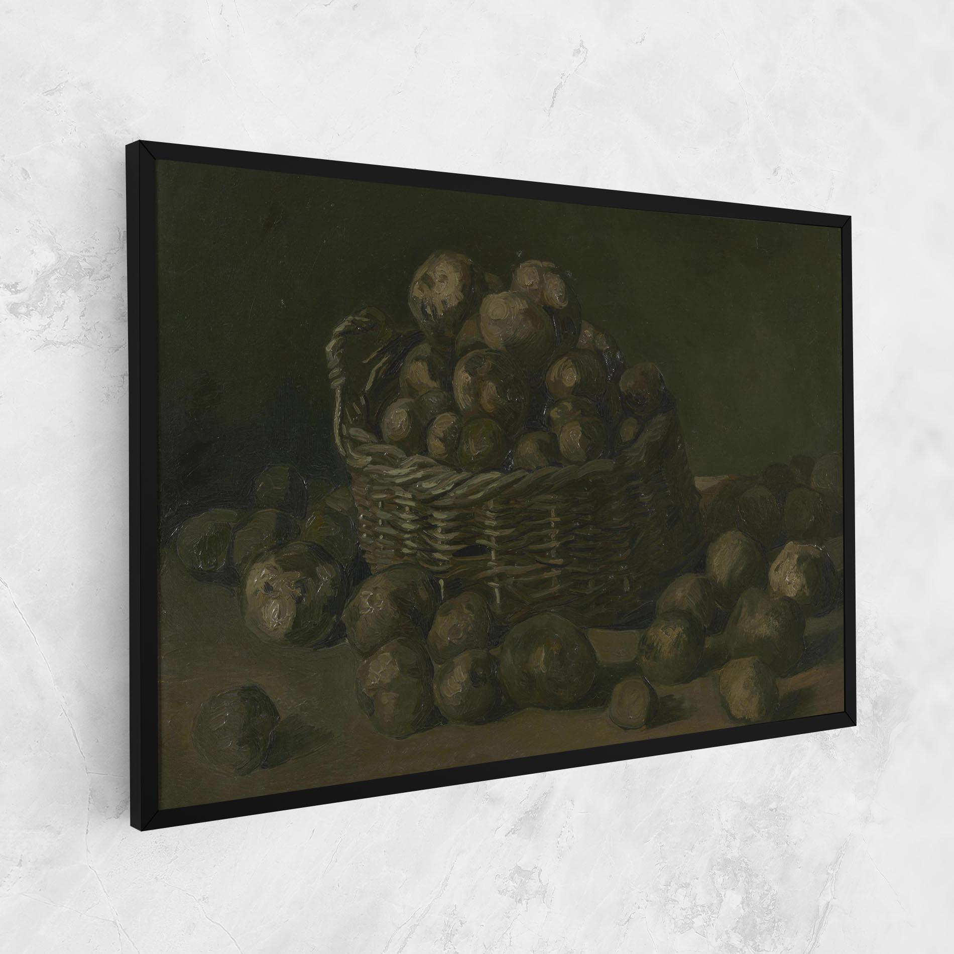 Vászonkép Mand Met Aardappels mockup 1