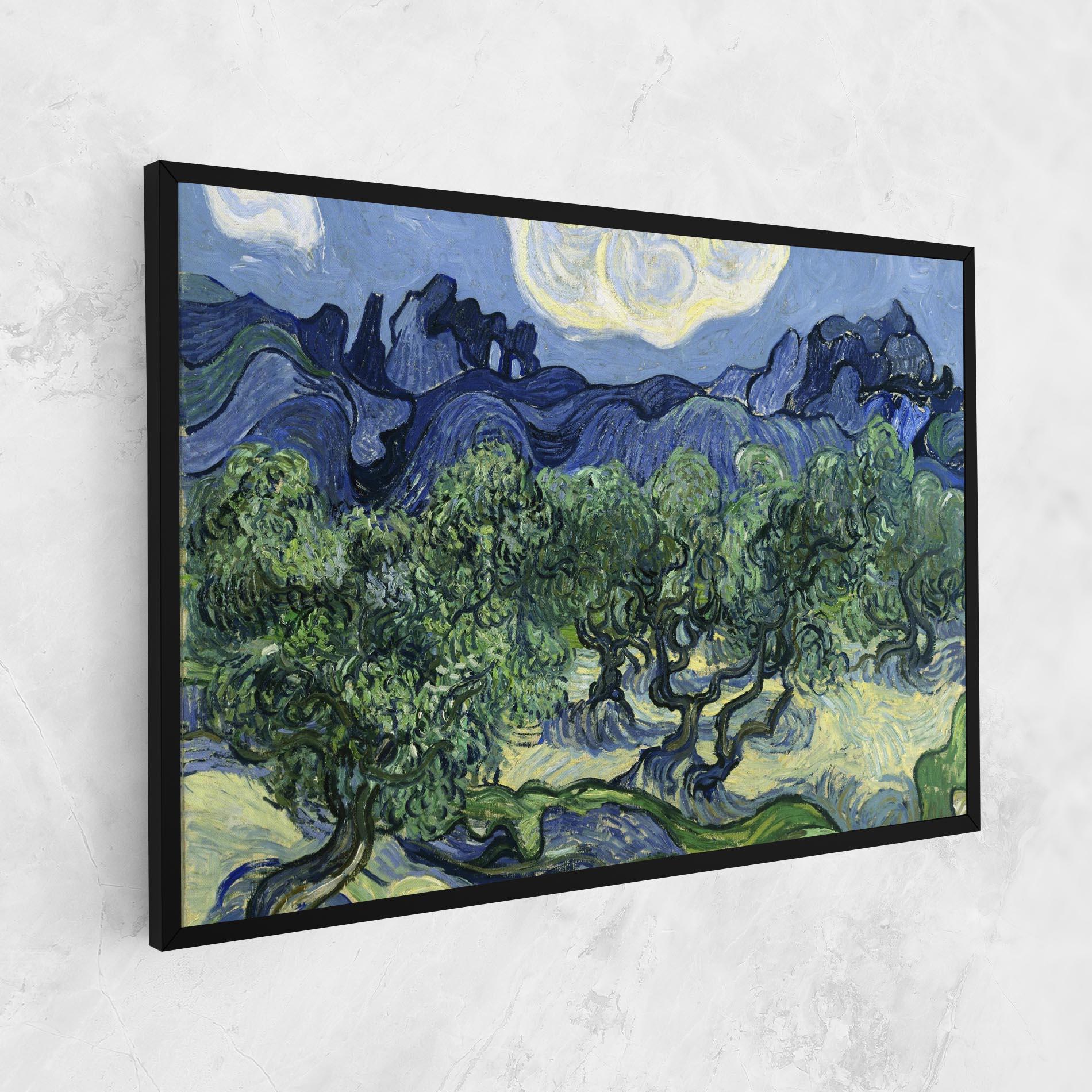 Vászonkép Olive Trees Alpilles mockup 1