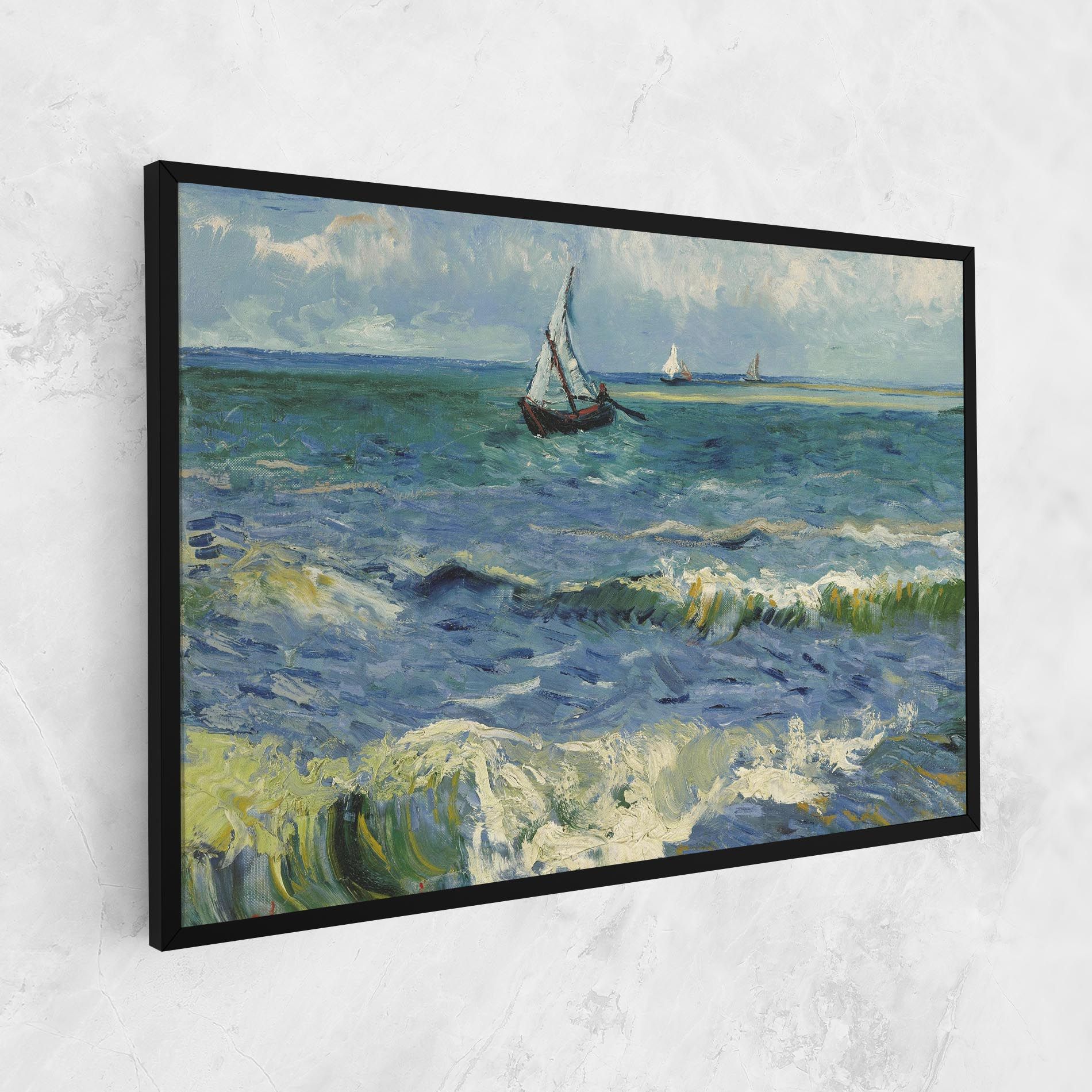 Zeegezicht Saintes Maries mockup 1