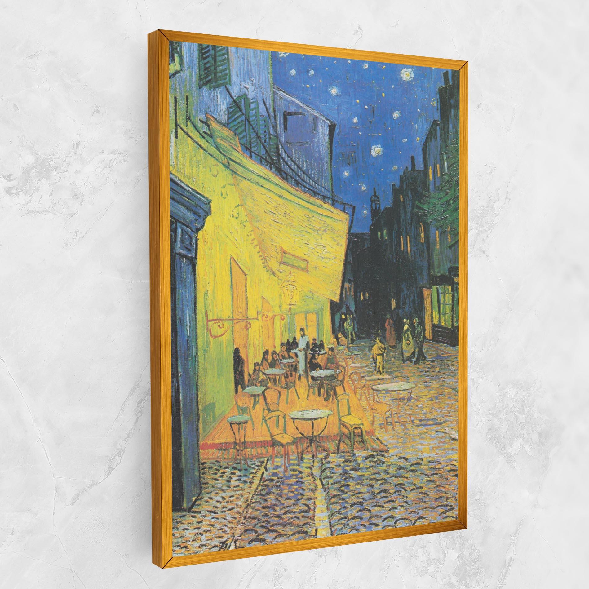 Vászonkép Cafe Terrace At Night mockup 1