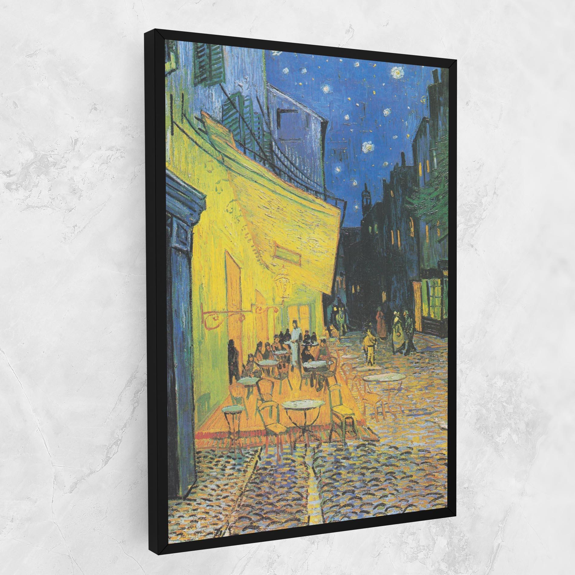 Vászonkép Cafe Terrace At Night mockup 1