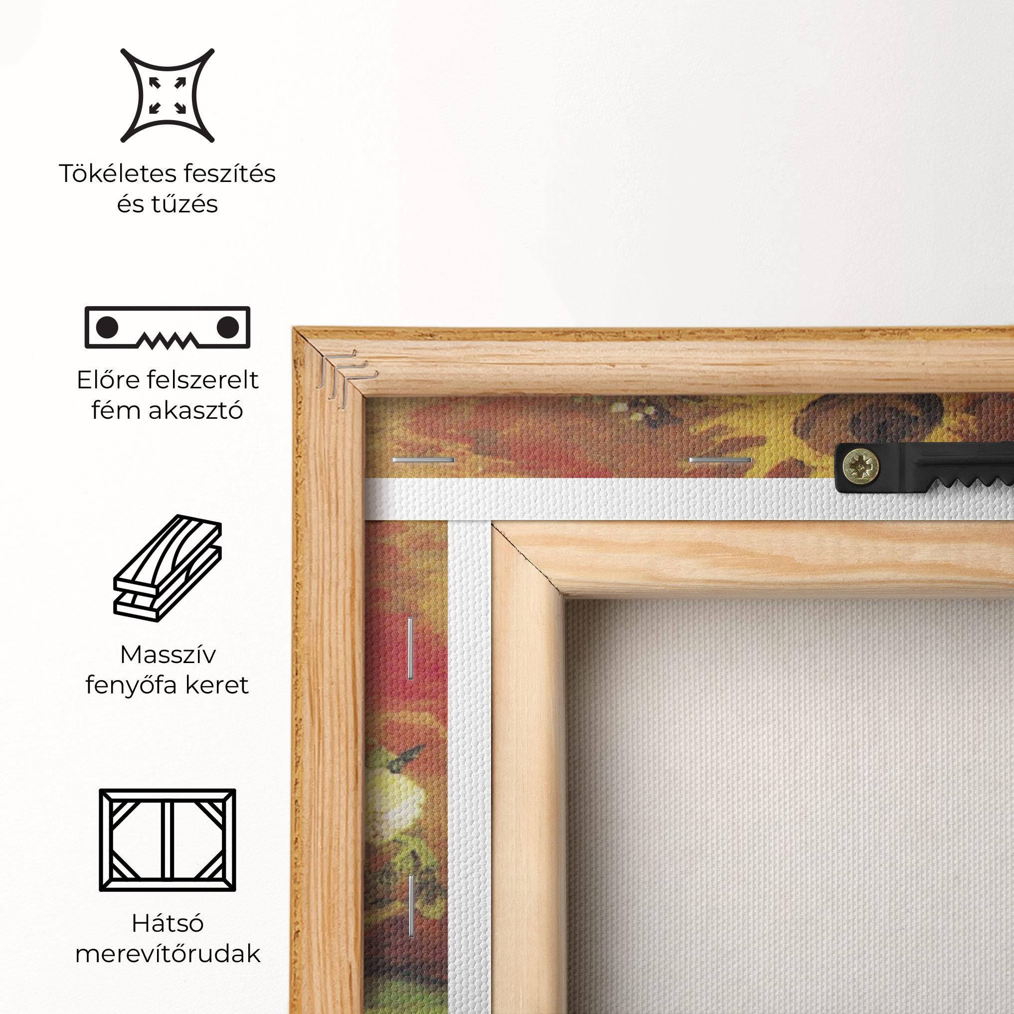 Vászonkép Bowl With Sunflowers mockup 5