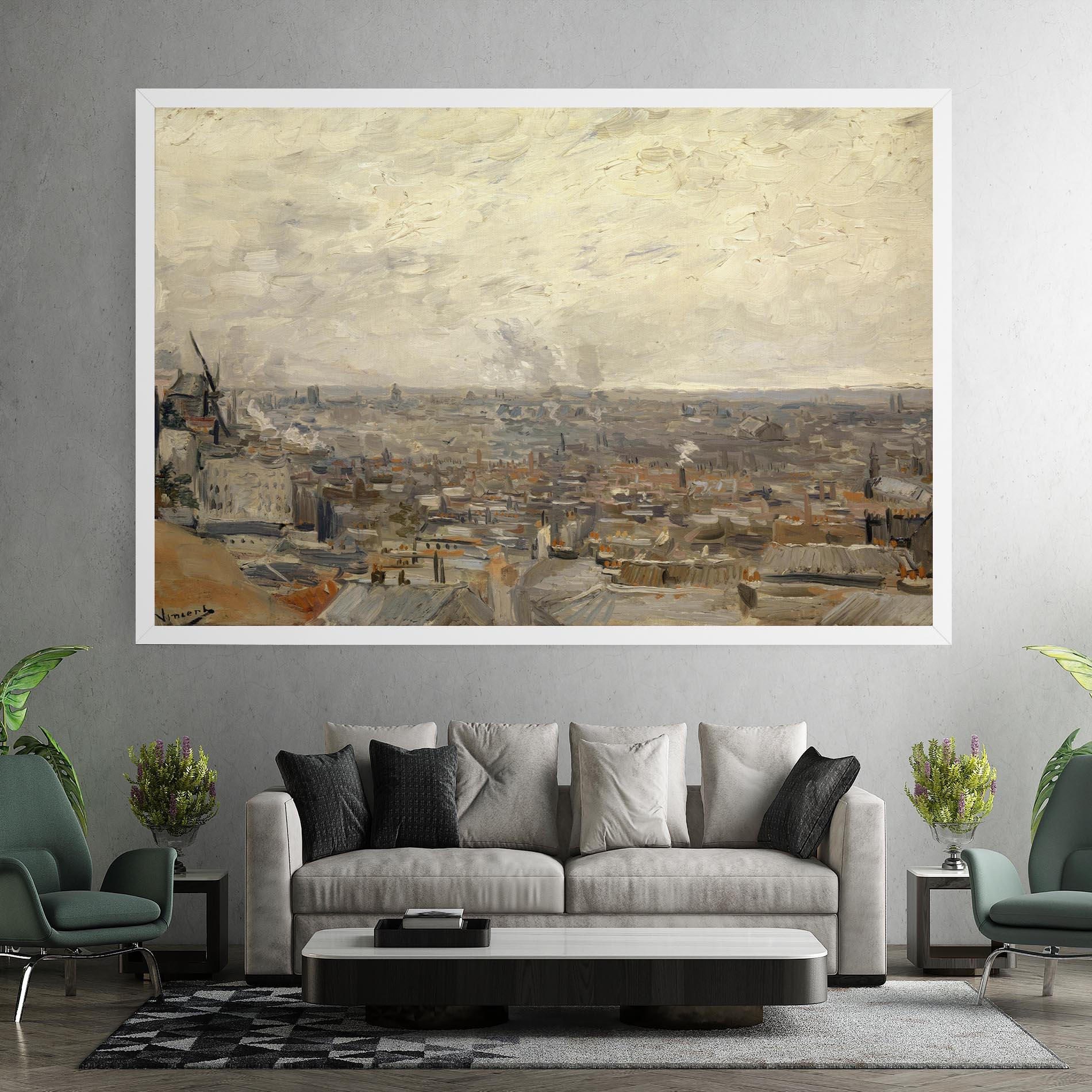 Vászonkép Desde Montmartre mockup 7