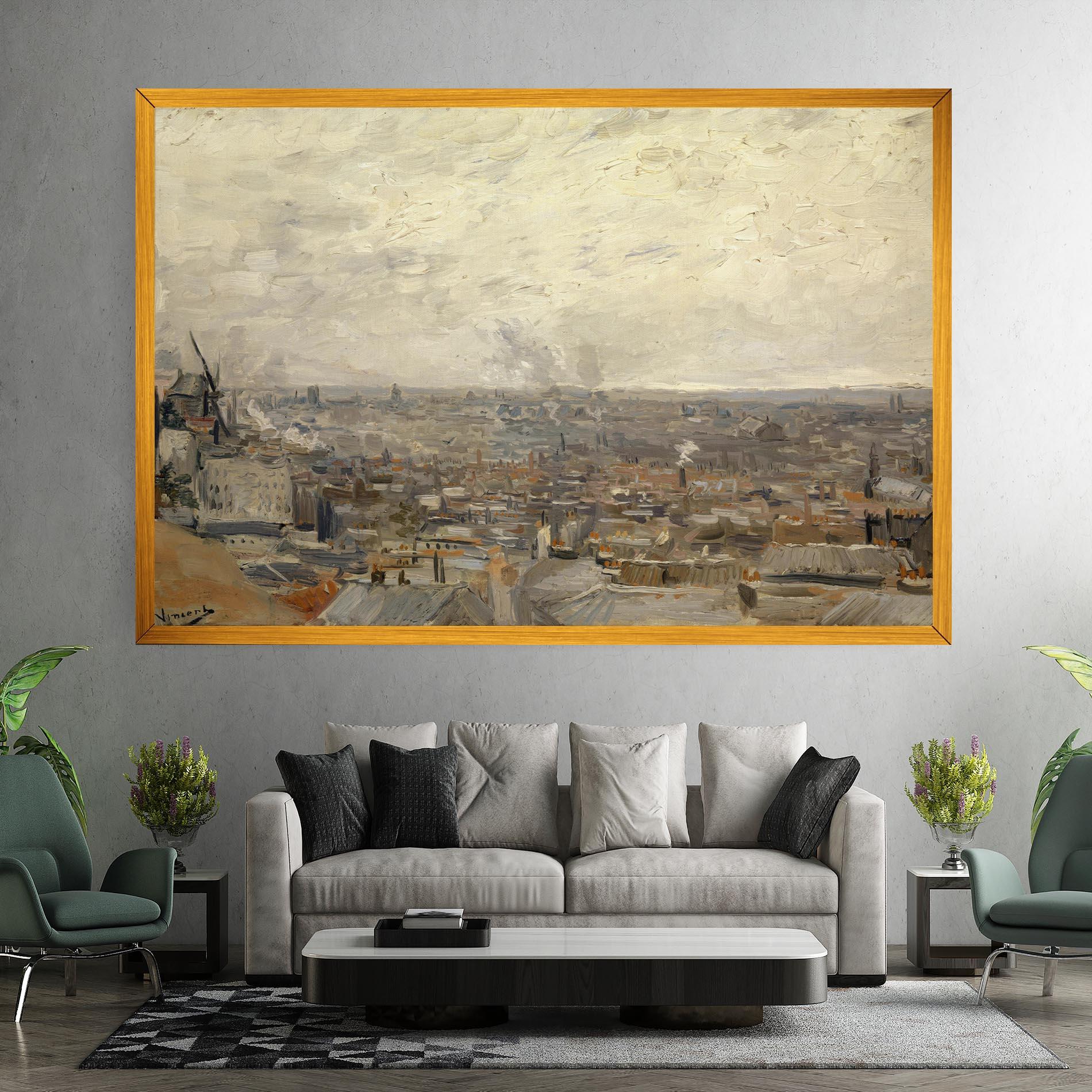 Vászonkép Desde Montmartre mockup 7