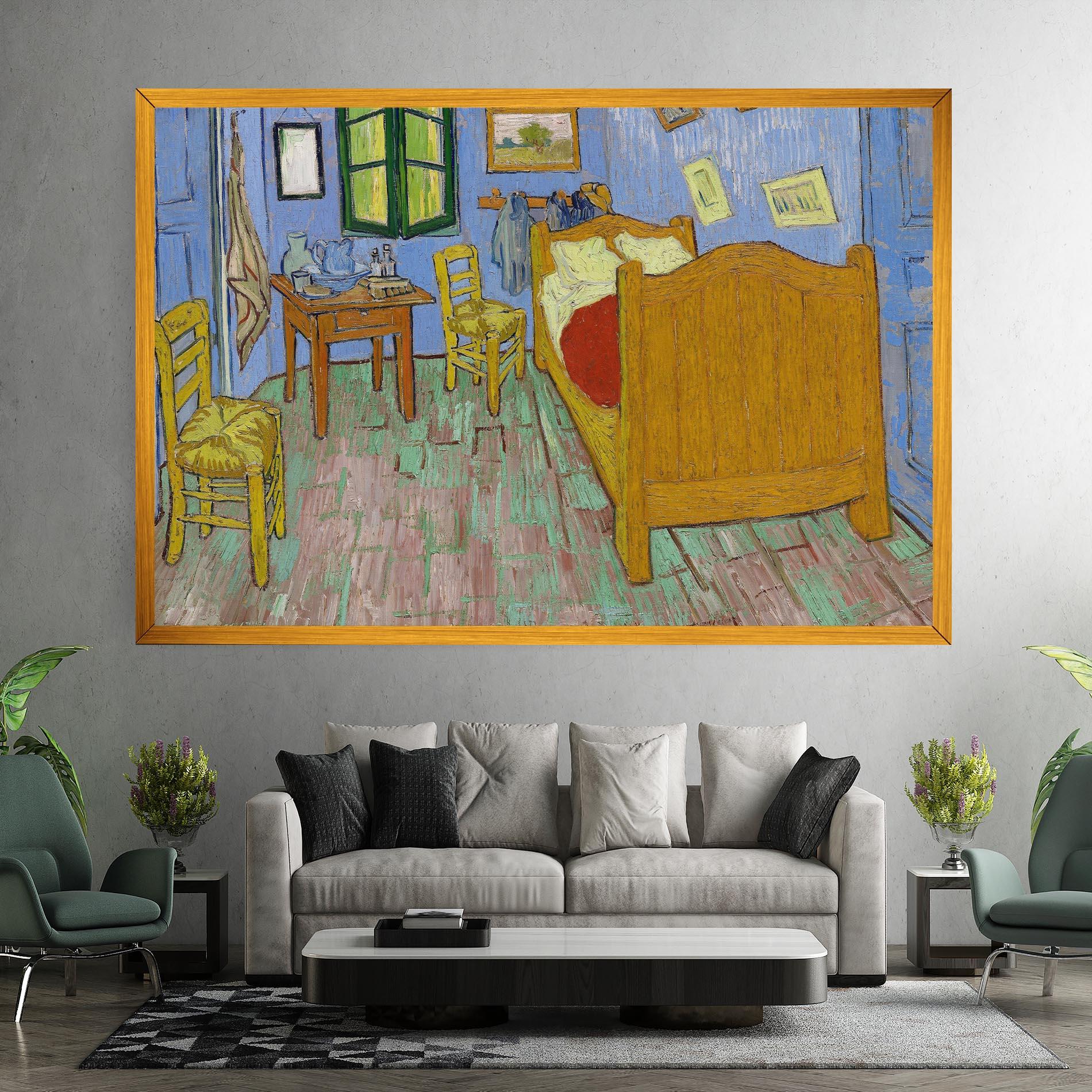 Vászonkép The Bedroom mockup 7