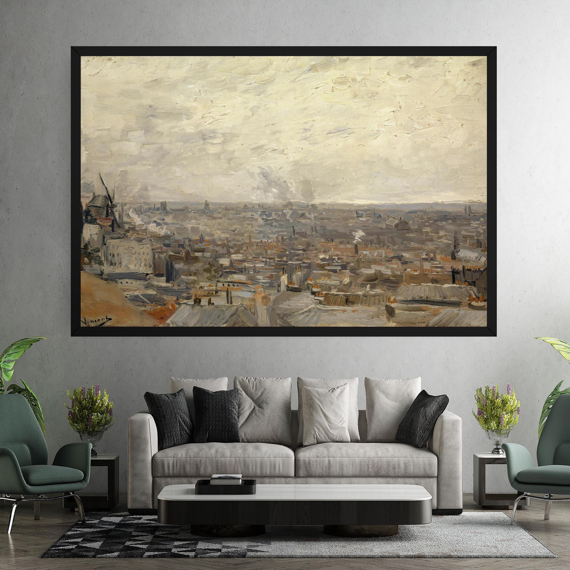 Vászonkép Desde Montmartre mockup 7