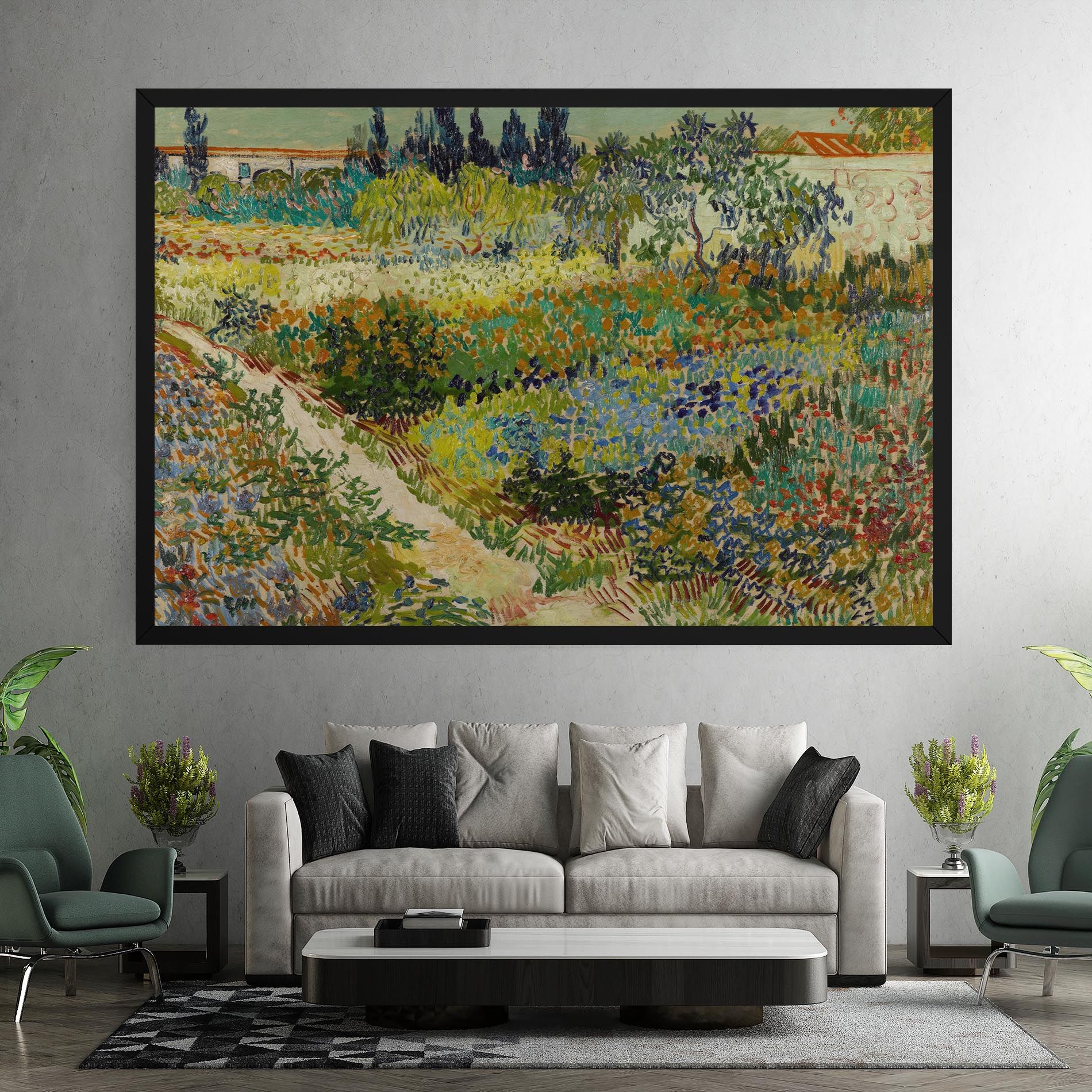 Garden At Arles mockup 7