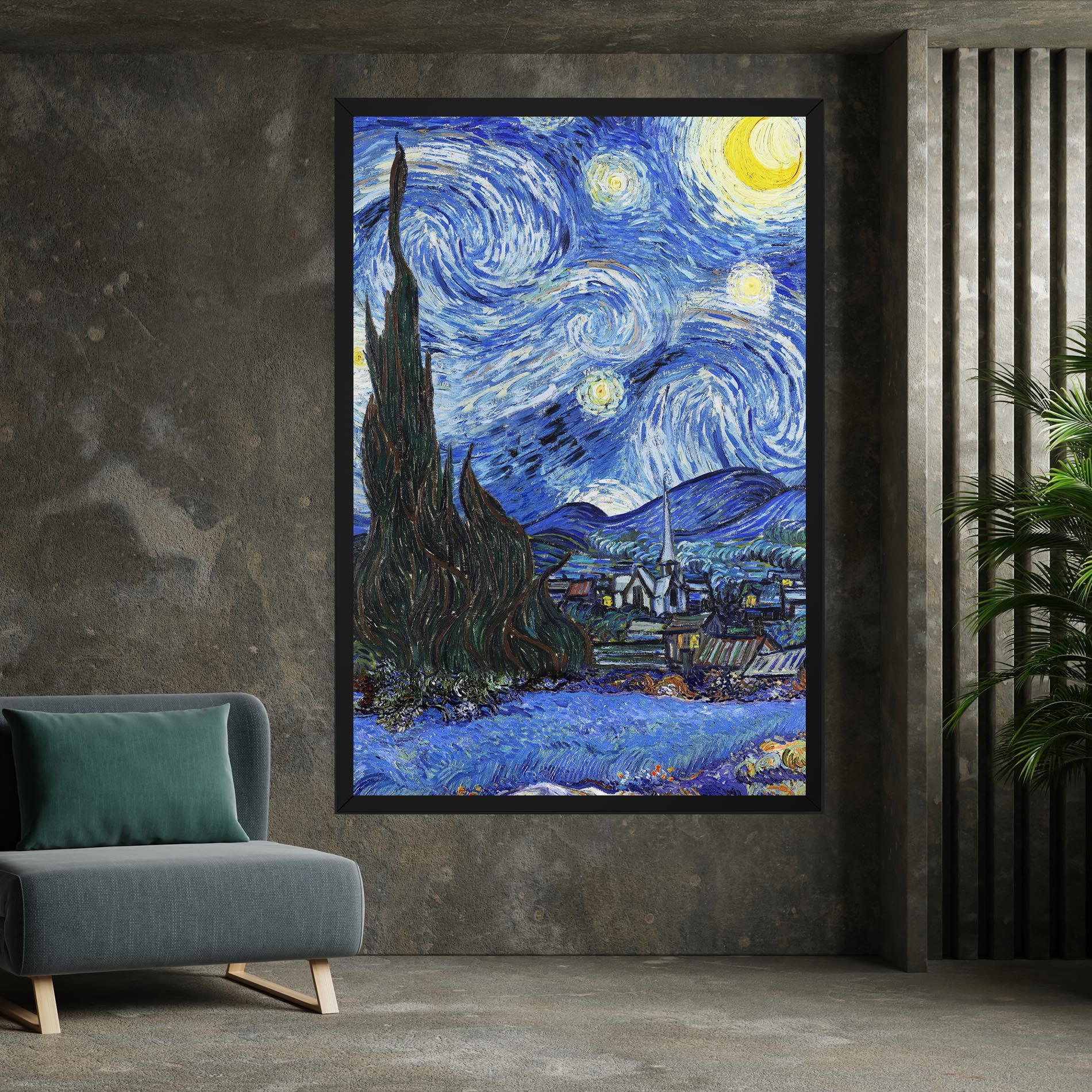 Starry Night Art mockup 7