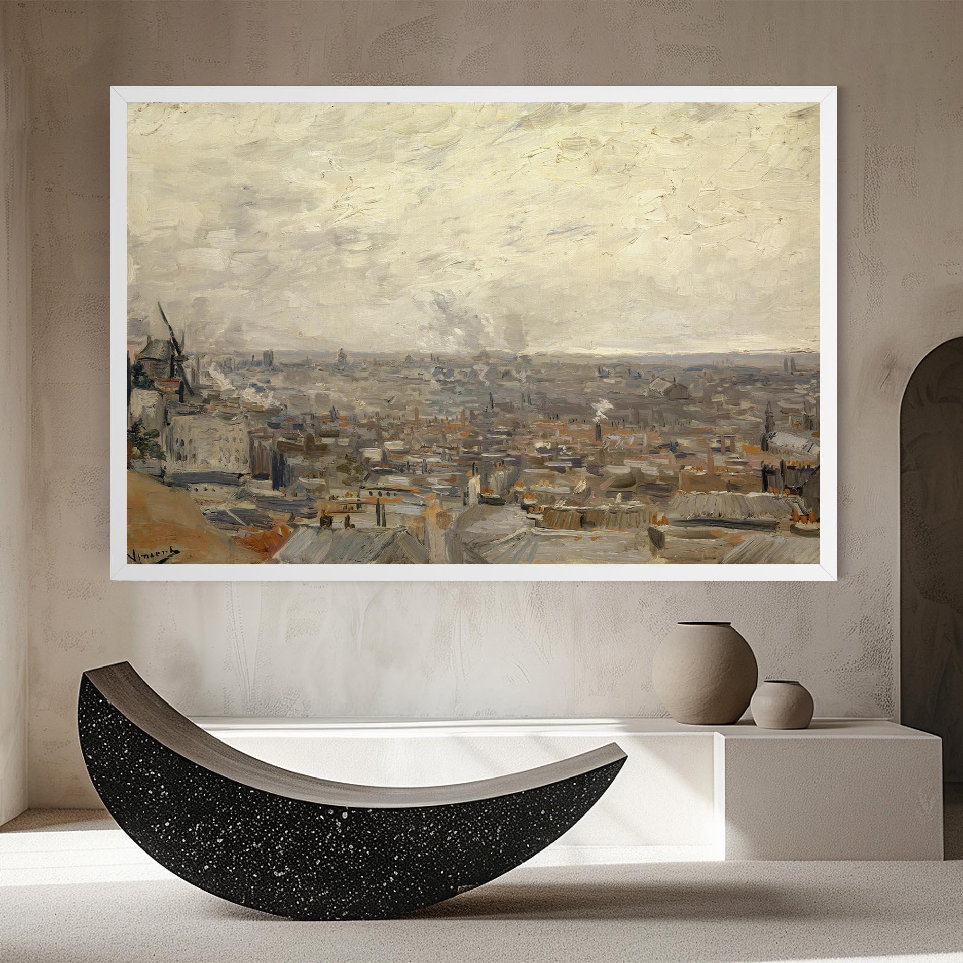 Vászonkép Desde Montmartre mockup 8