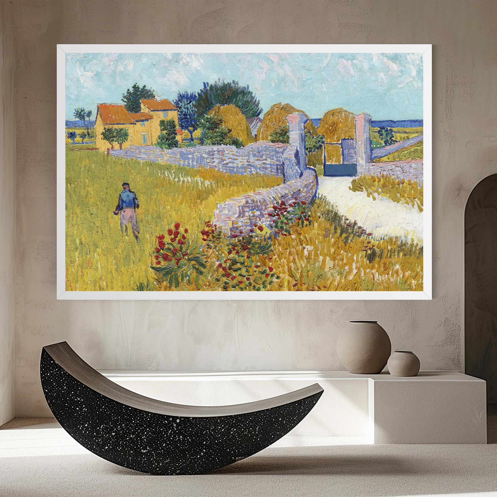 Vászonkép Farmhouse In Provence mockup 8