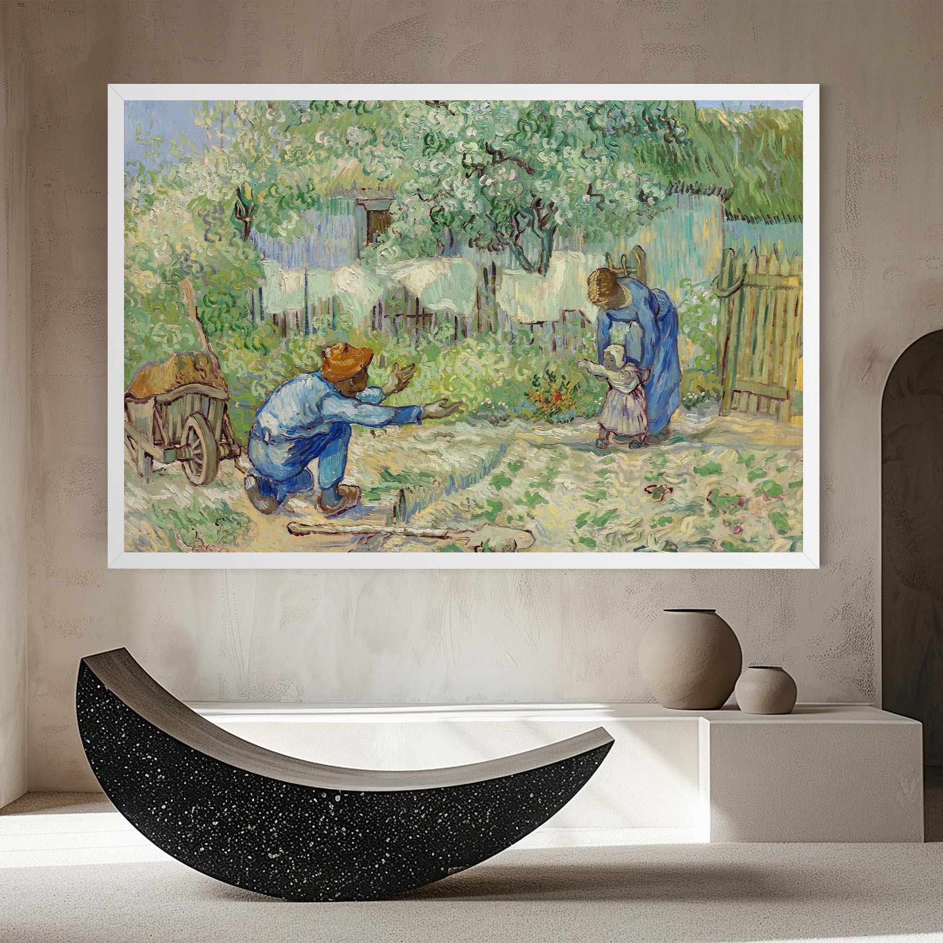 Vászonkép First Steps mockup 8