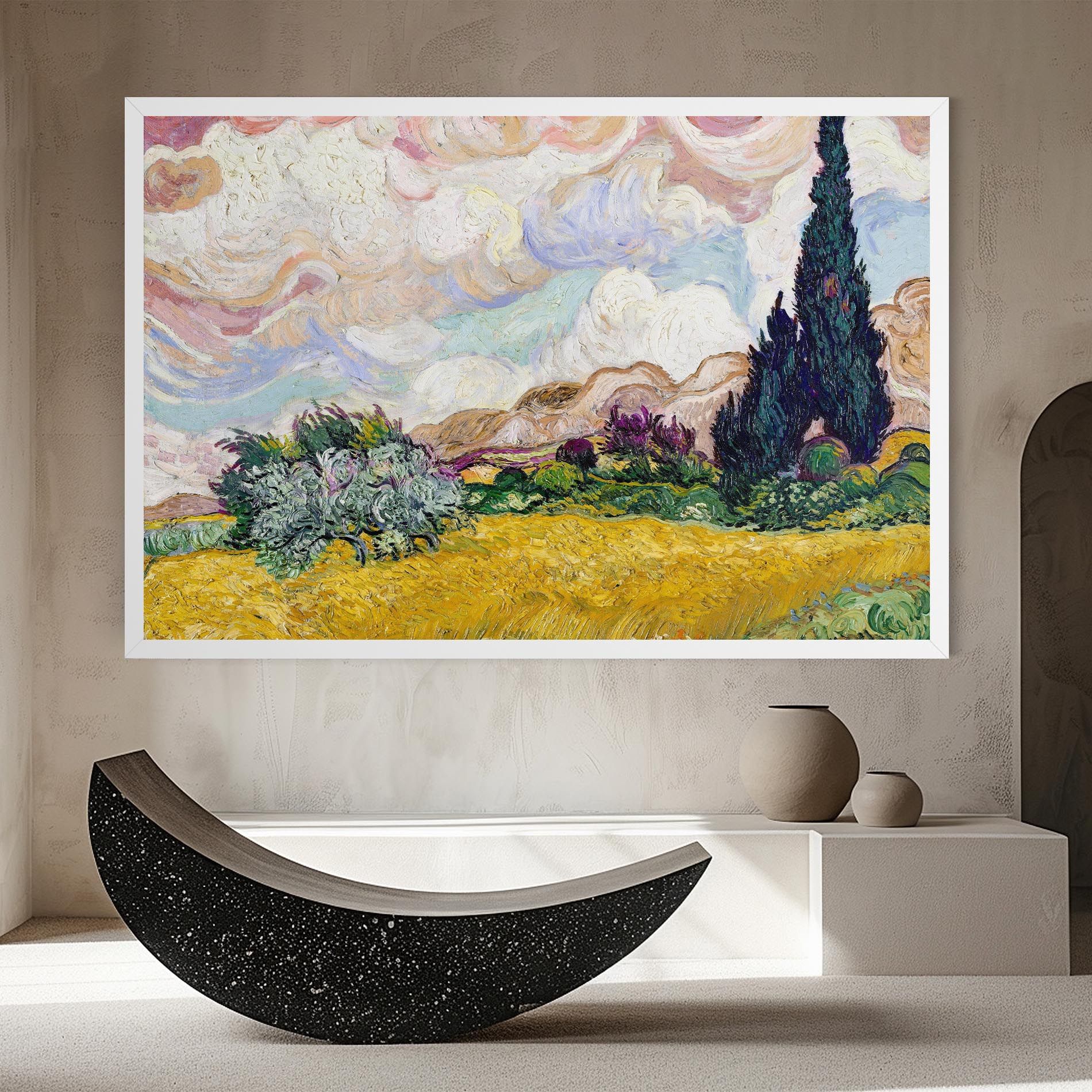 Pastel Wheat Field mockup 8