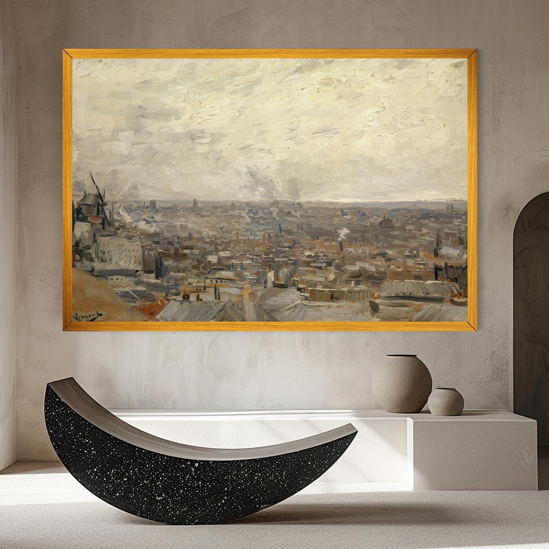 Vászonkép Desde Montmartre mockup 8