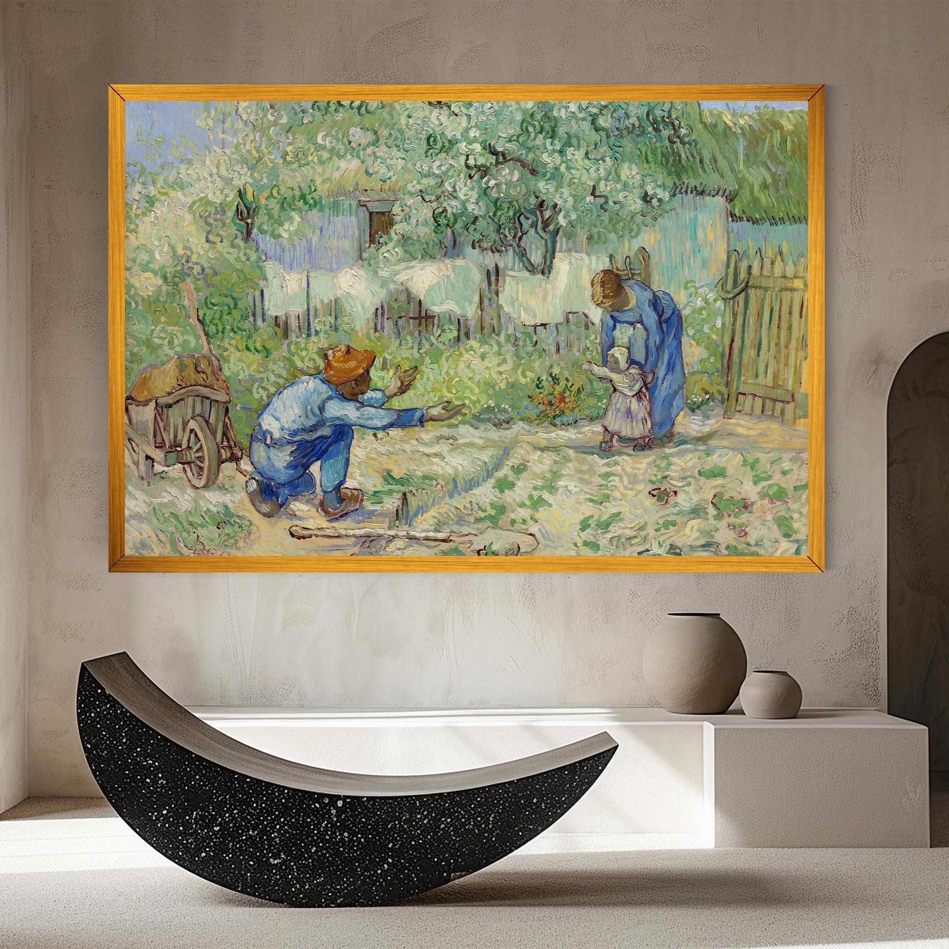 Vászonkép First Steps mockup 8