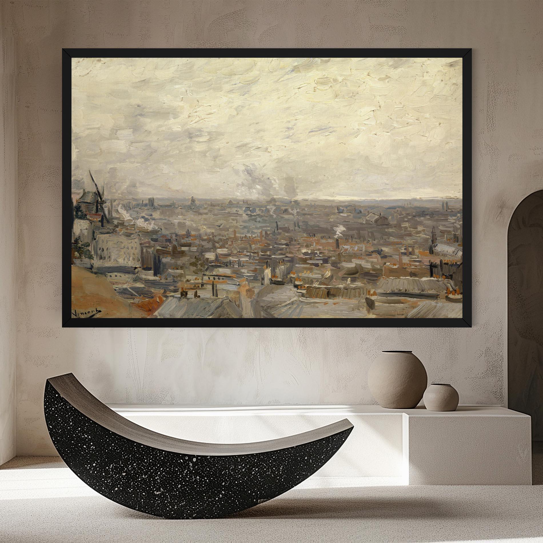 Vászonkép Desde Montmartre mockup 8